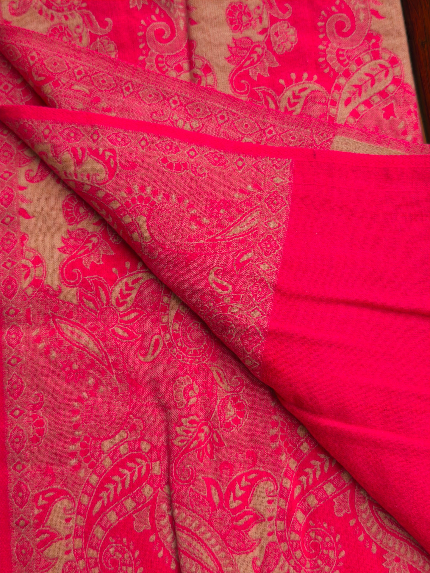 Warm Tibetan Yak Wool Shawl Scarf Stole Pashmina Blanket 72A