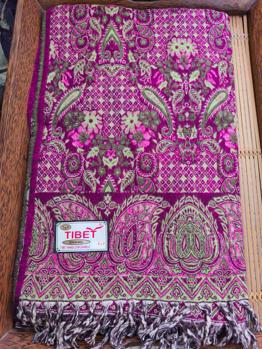 Warmer tibetischer Yak-Wollschal, Stola, Pashmina-Decke, 75A