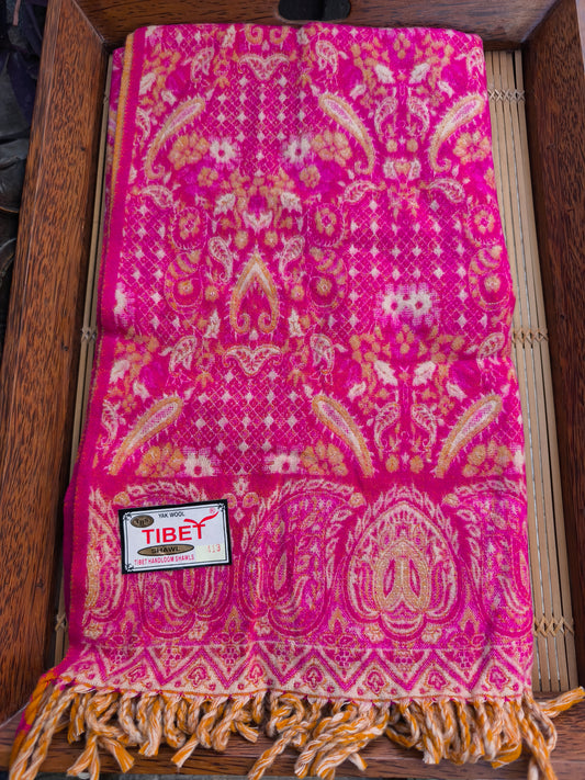 Warmer tibetischer Yak-Wollschal, Stola, Pashmina-Decke, 75A