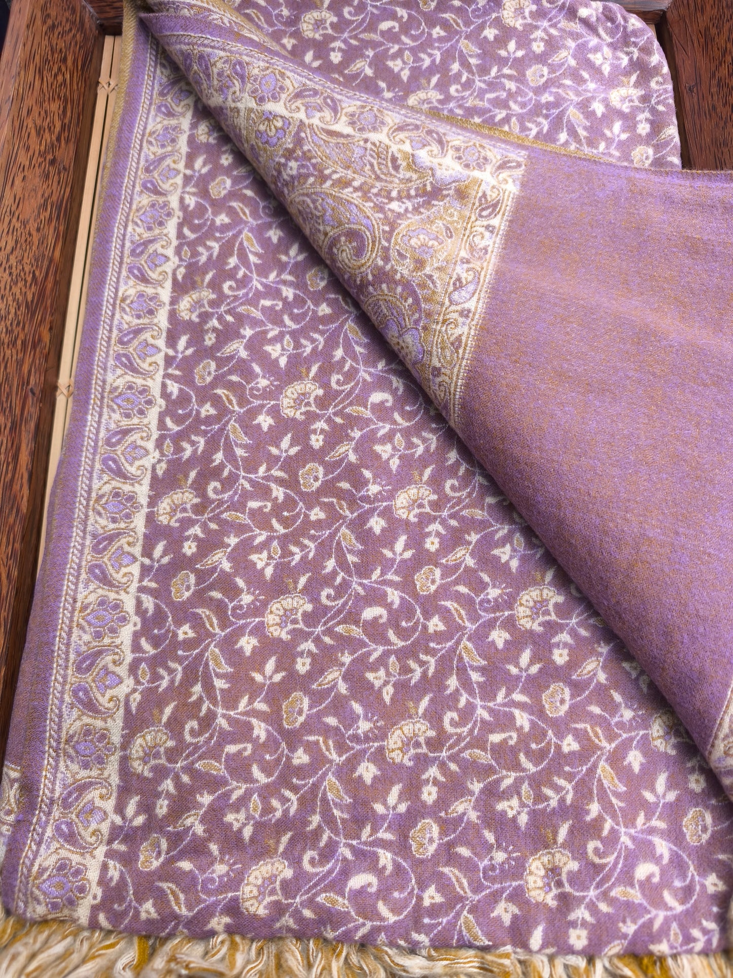 Warm Yak Wool Pashmina Shawl Scarf Stole Blanket Tibet 131A