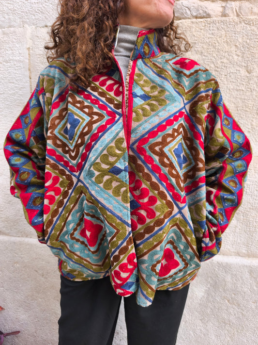 Suzani India Samtjacke 1