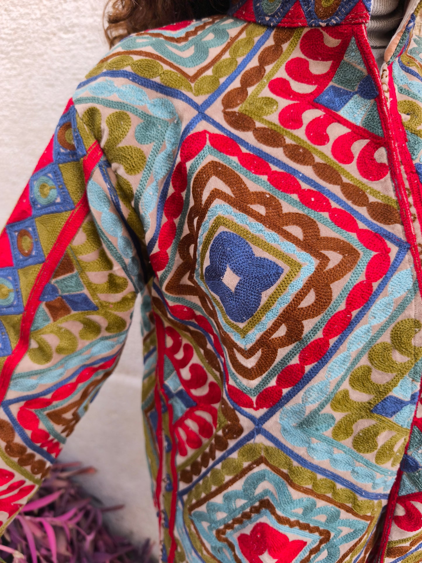 Suzani India Velvet Jacket 1