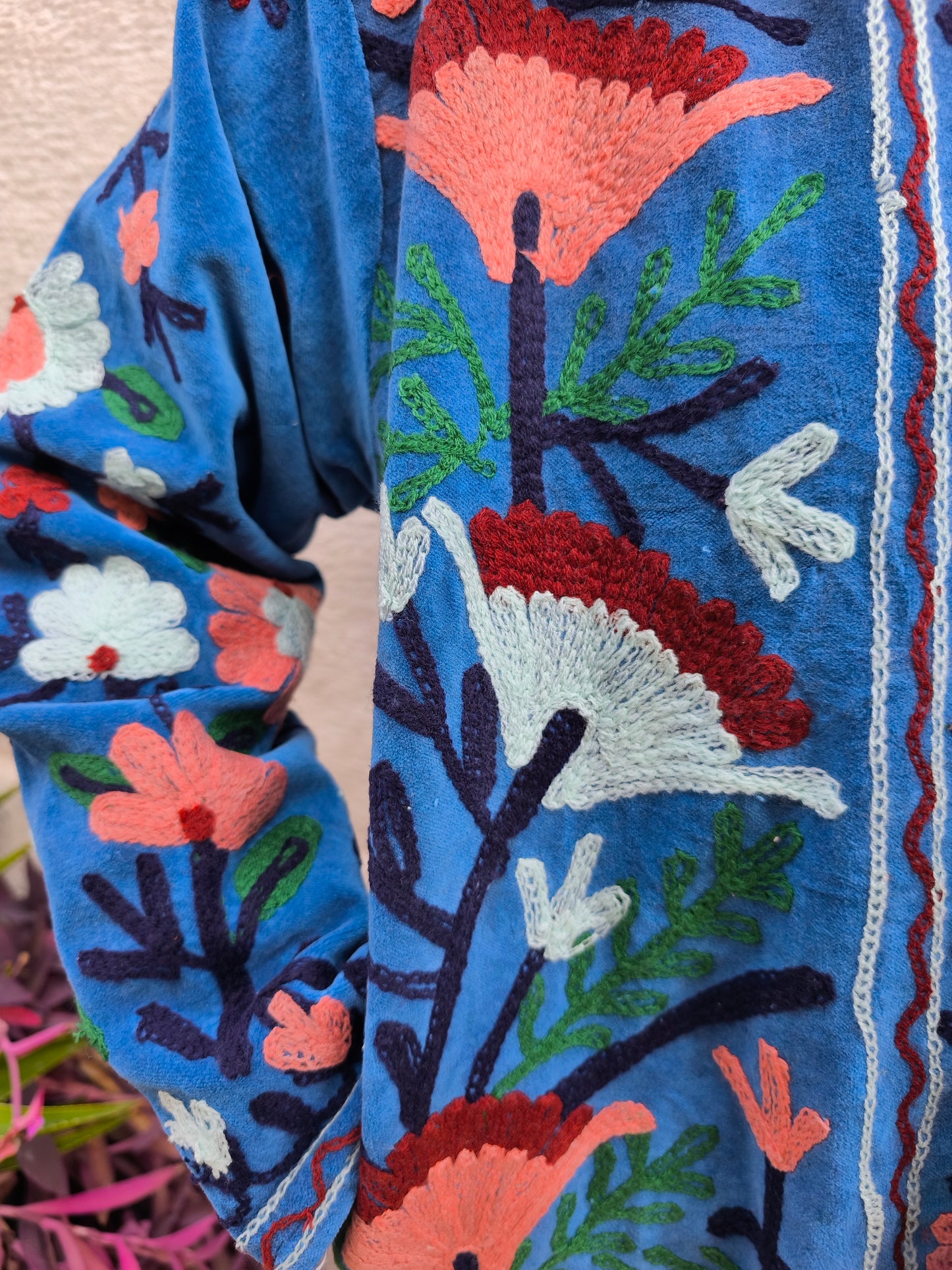 Suzani India Velvet Jacket 4