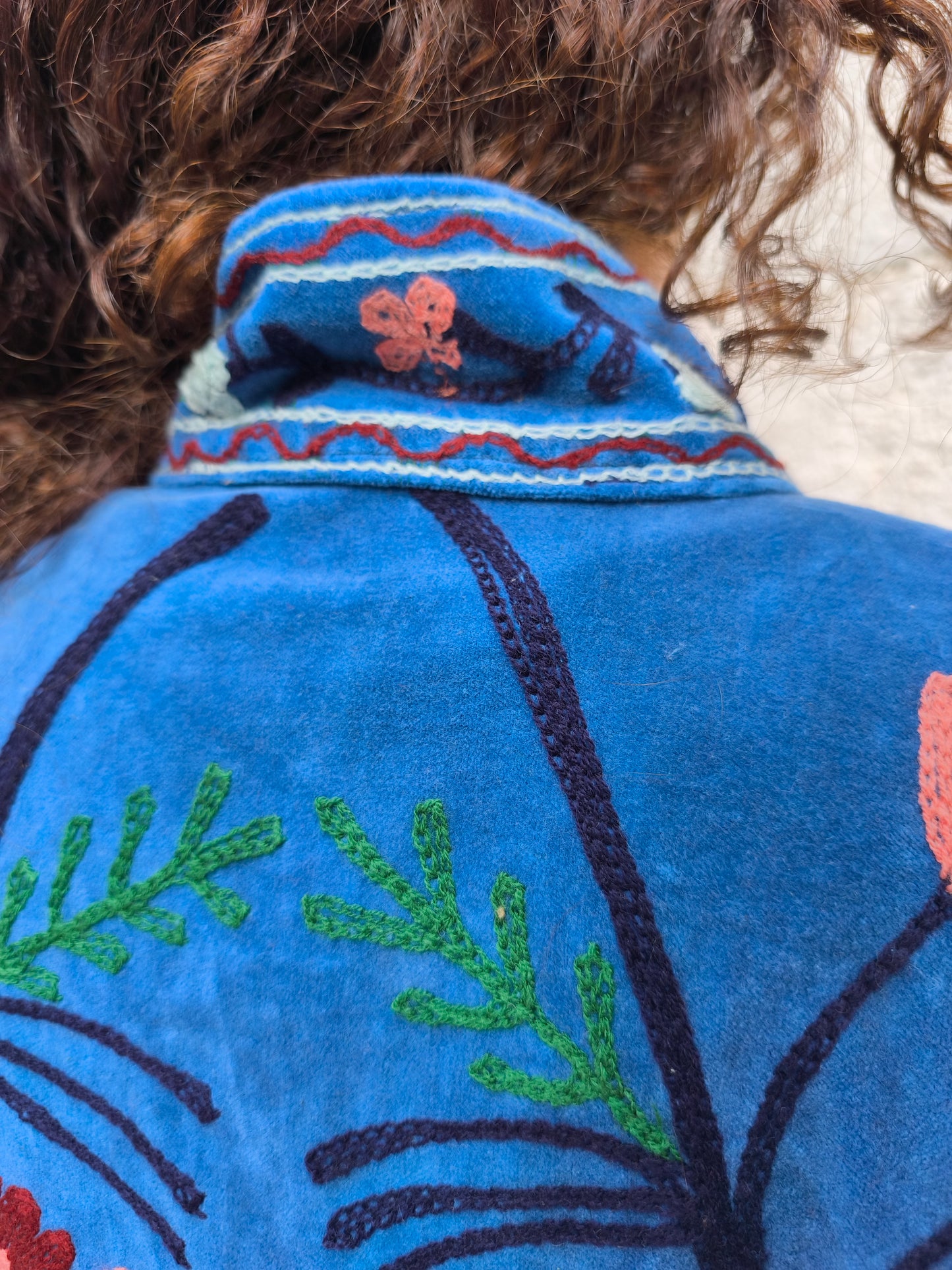 Suzani India Velvet Jacket 4