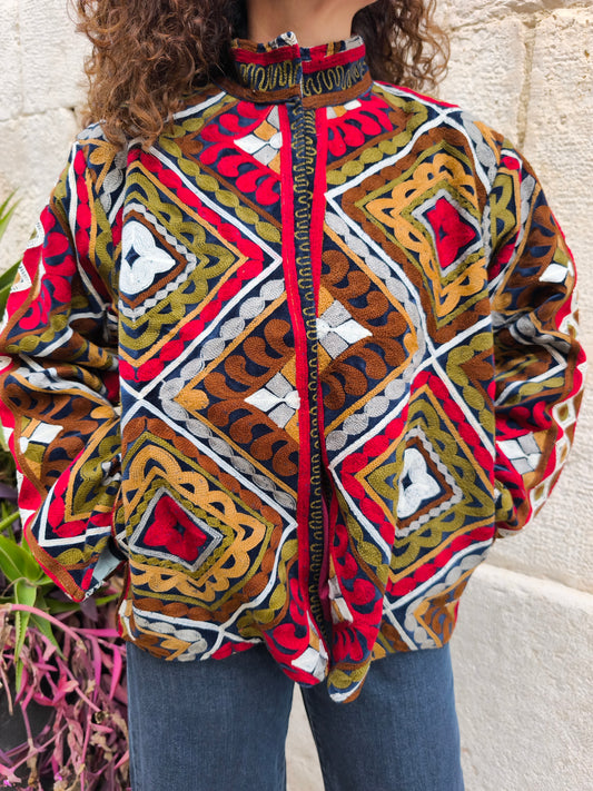 Suzani India Samtjacke 10