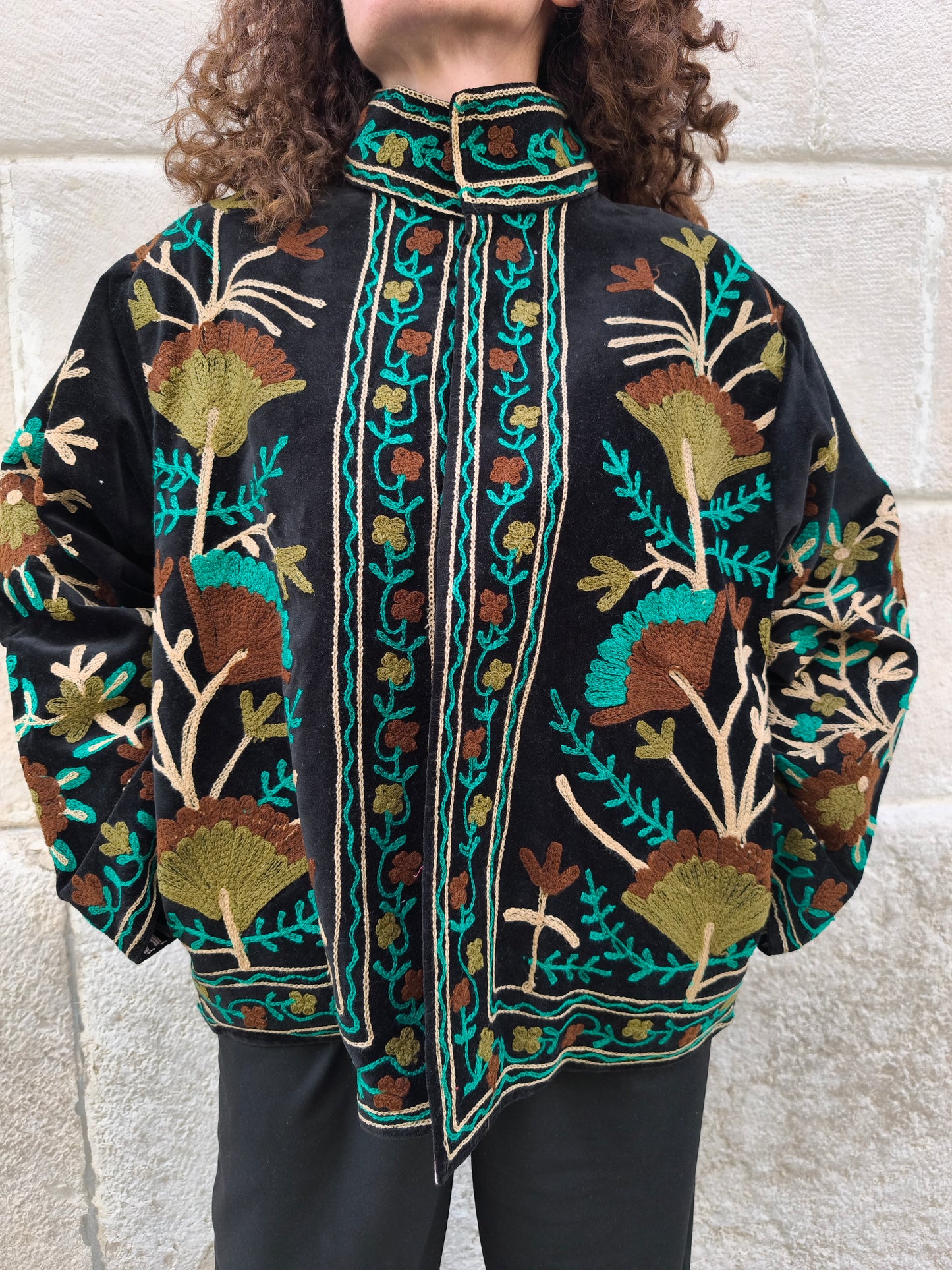 Suzani India Velvet Jacket 15