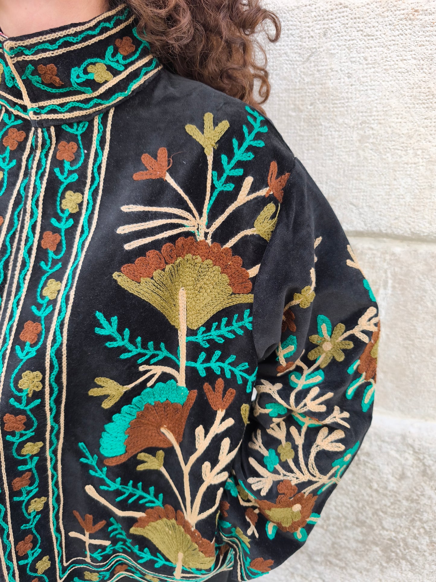 Suzani India Velvet Jacket 15