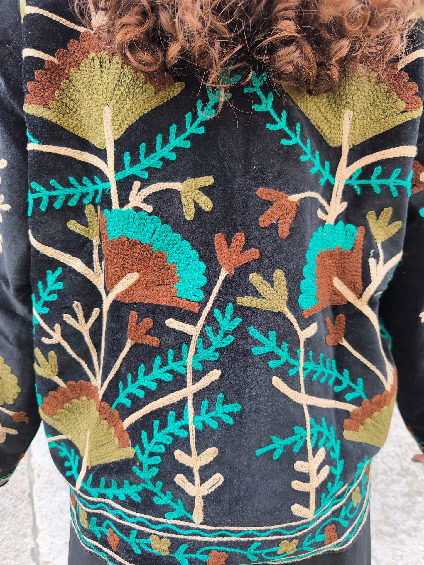 Suzani India Velvet Jacket 15