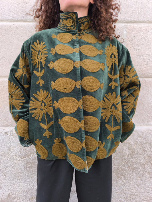 Suzani India Samtjacke 16