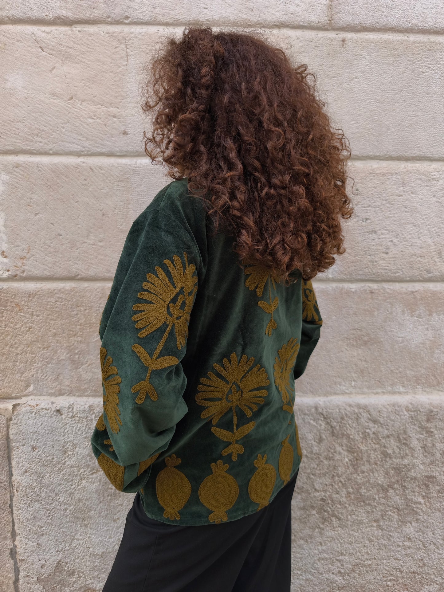 Suzani India Velvet Jacket 16