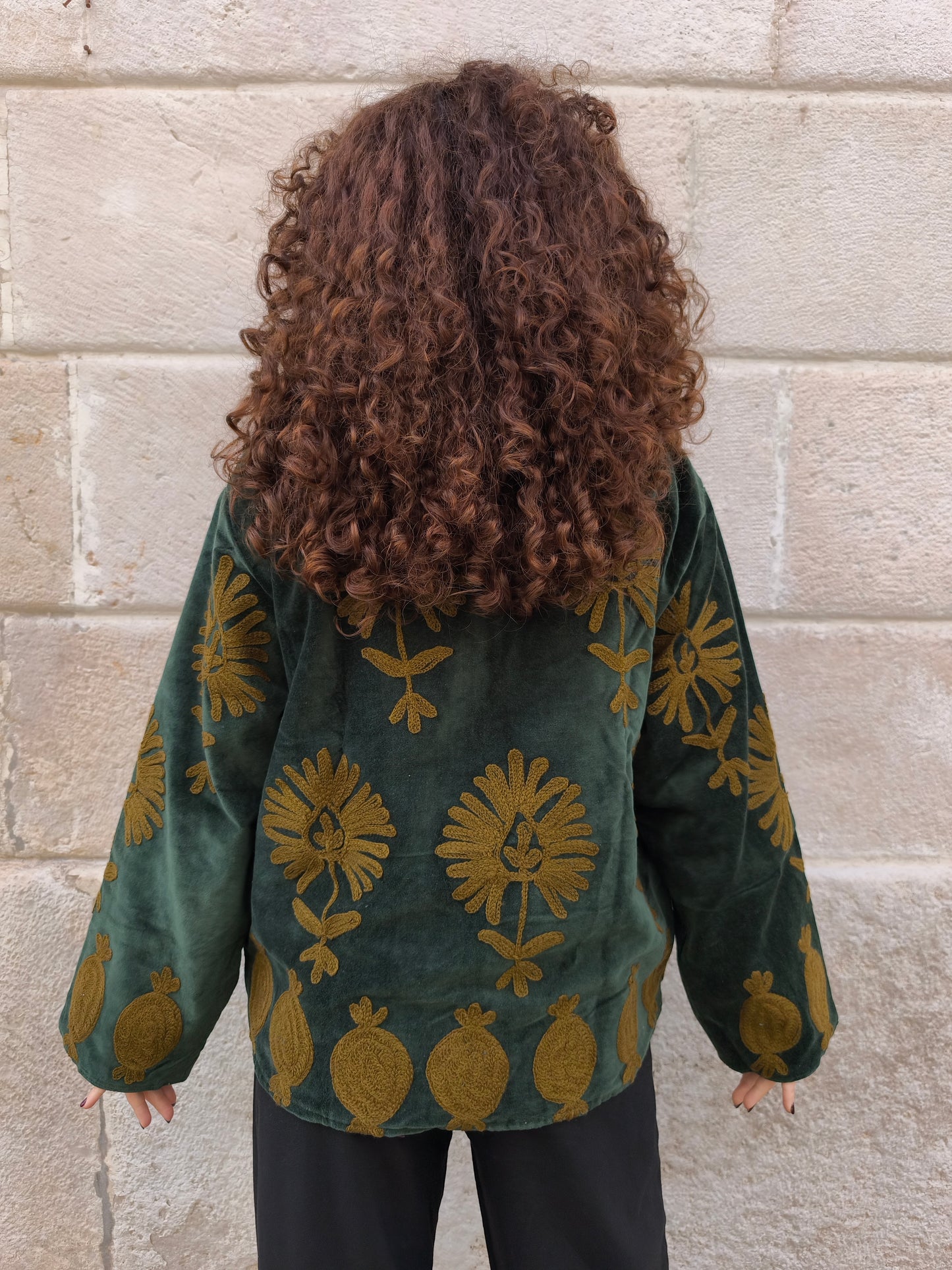 Suzani India Velvet Jacket 16