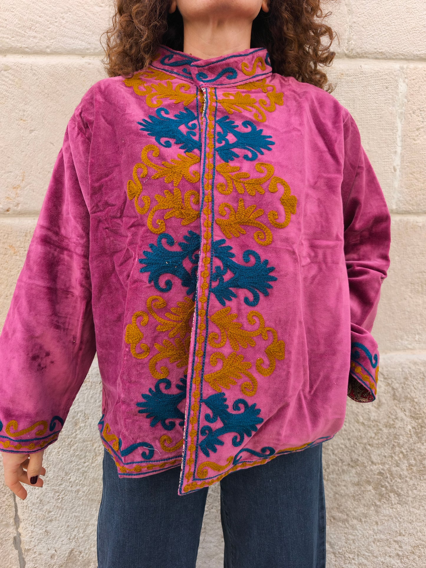 Suzani India Velvet Jacket 19