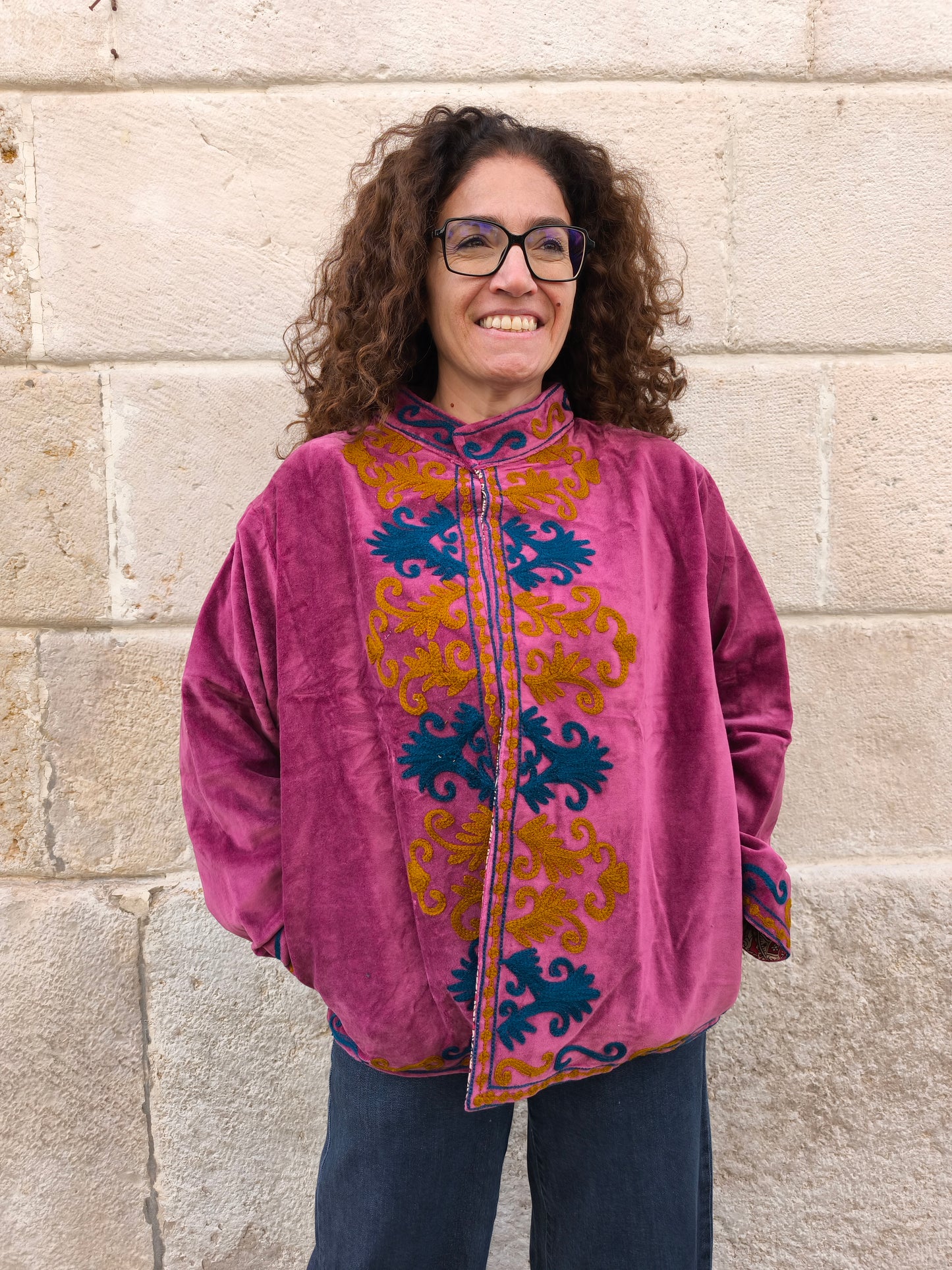 Suzani India Velvet Jacket 19