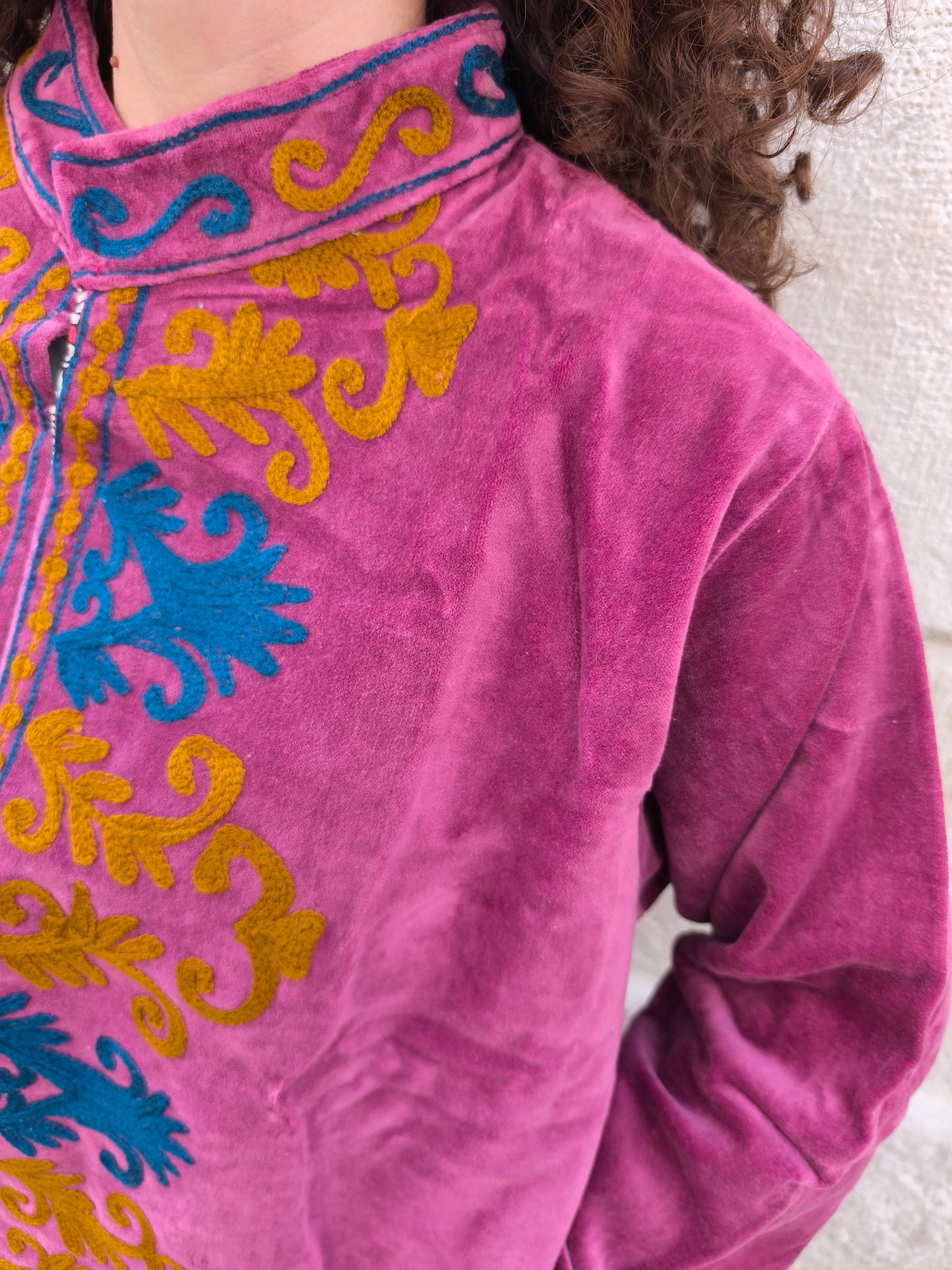 Suzani India Velvet Jacket 19