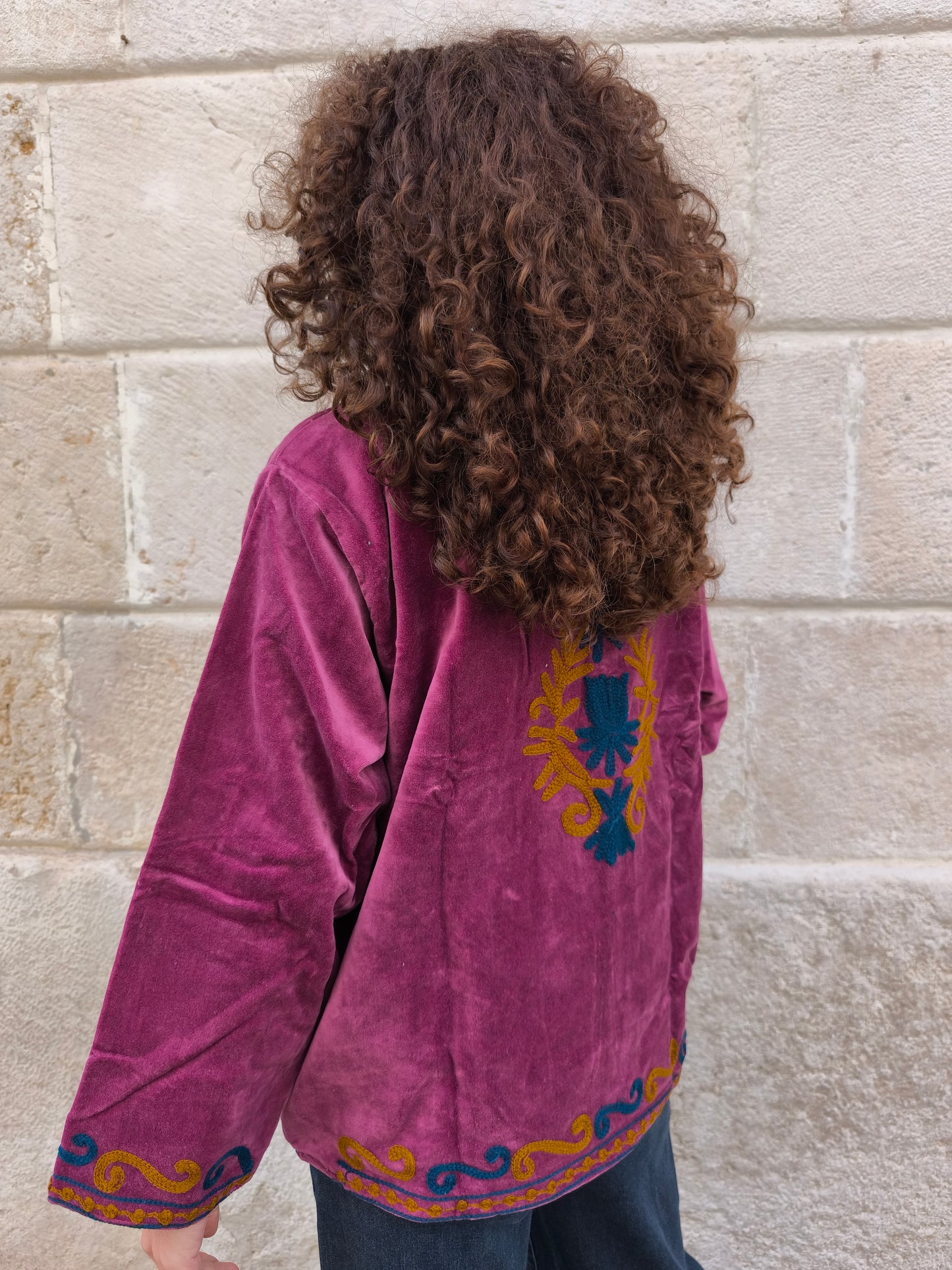 Suzani India Velvet Jacket 19