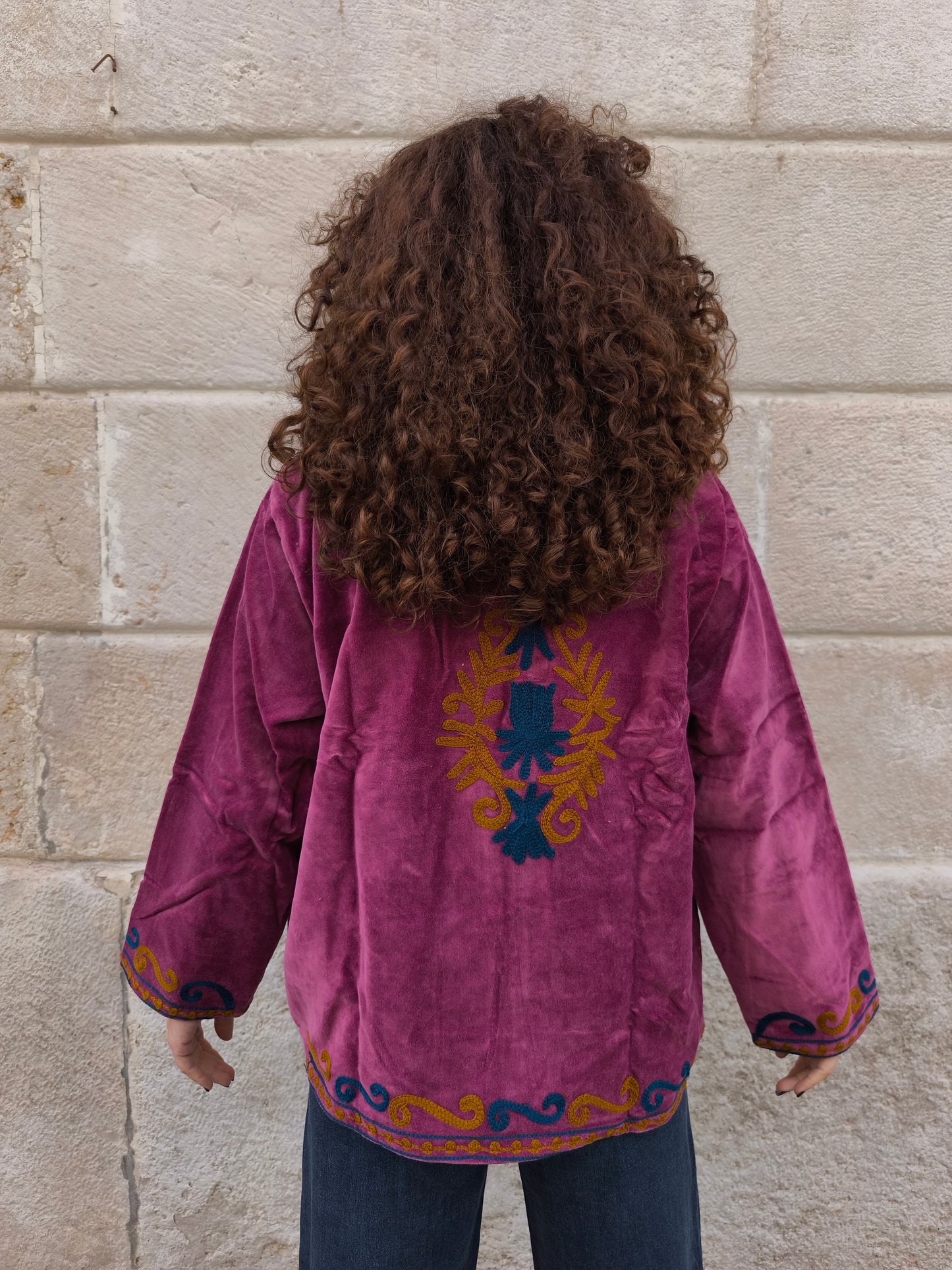 Suzani India Velvet Jacket 19