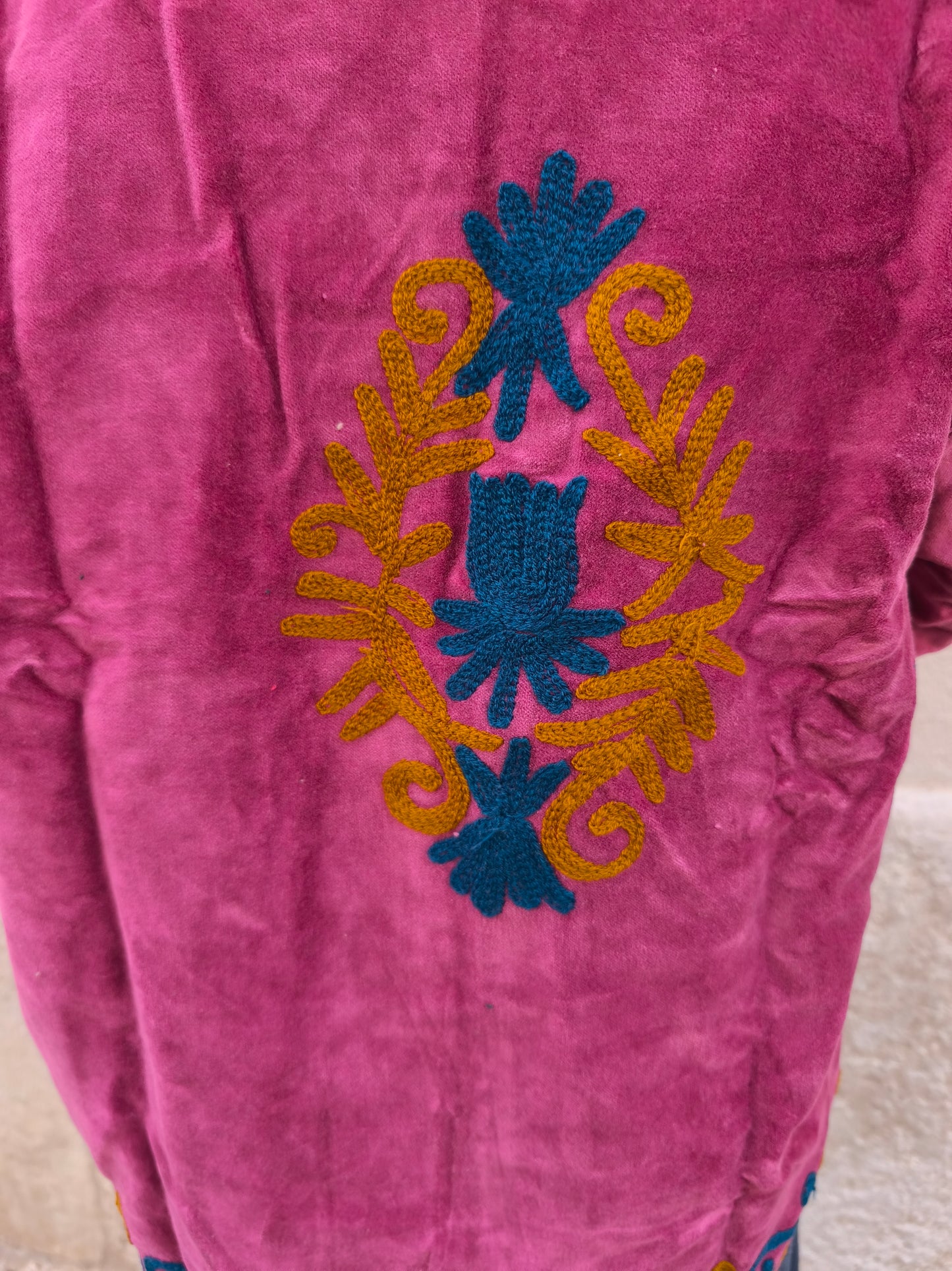 Suzani India Velvet Jacket 19