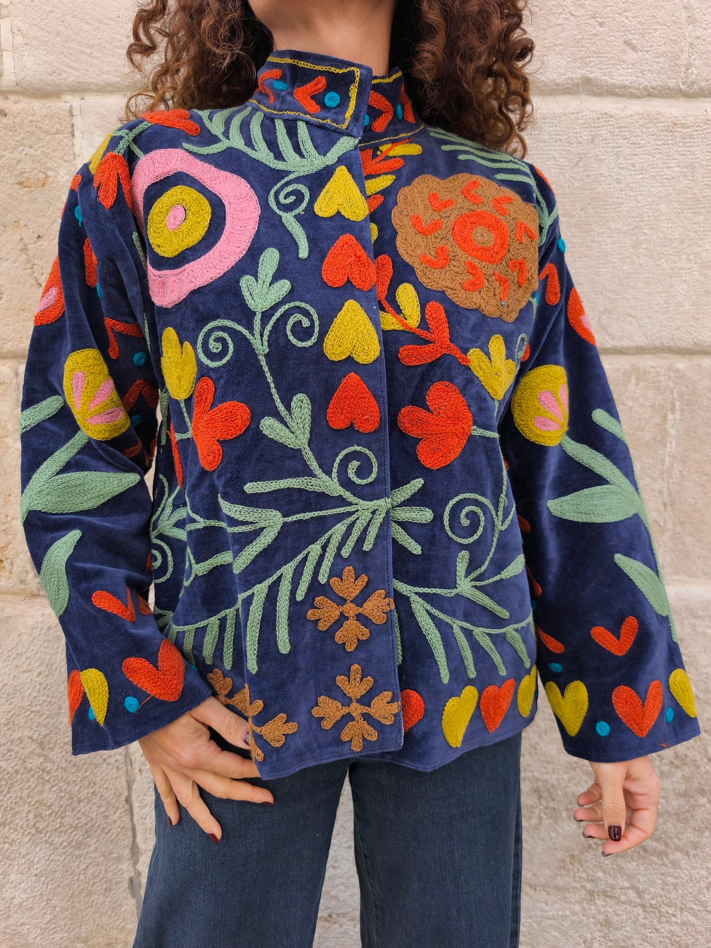 Suzani India Velvet Jacket 22