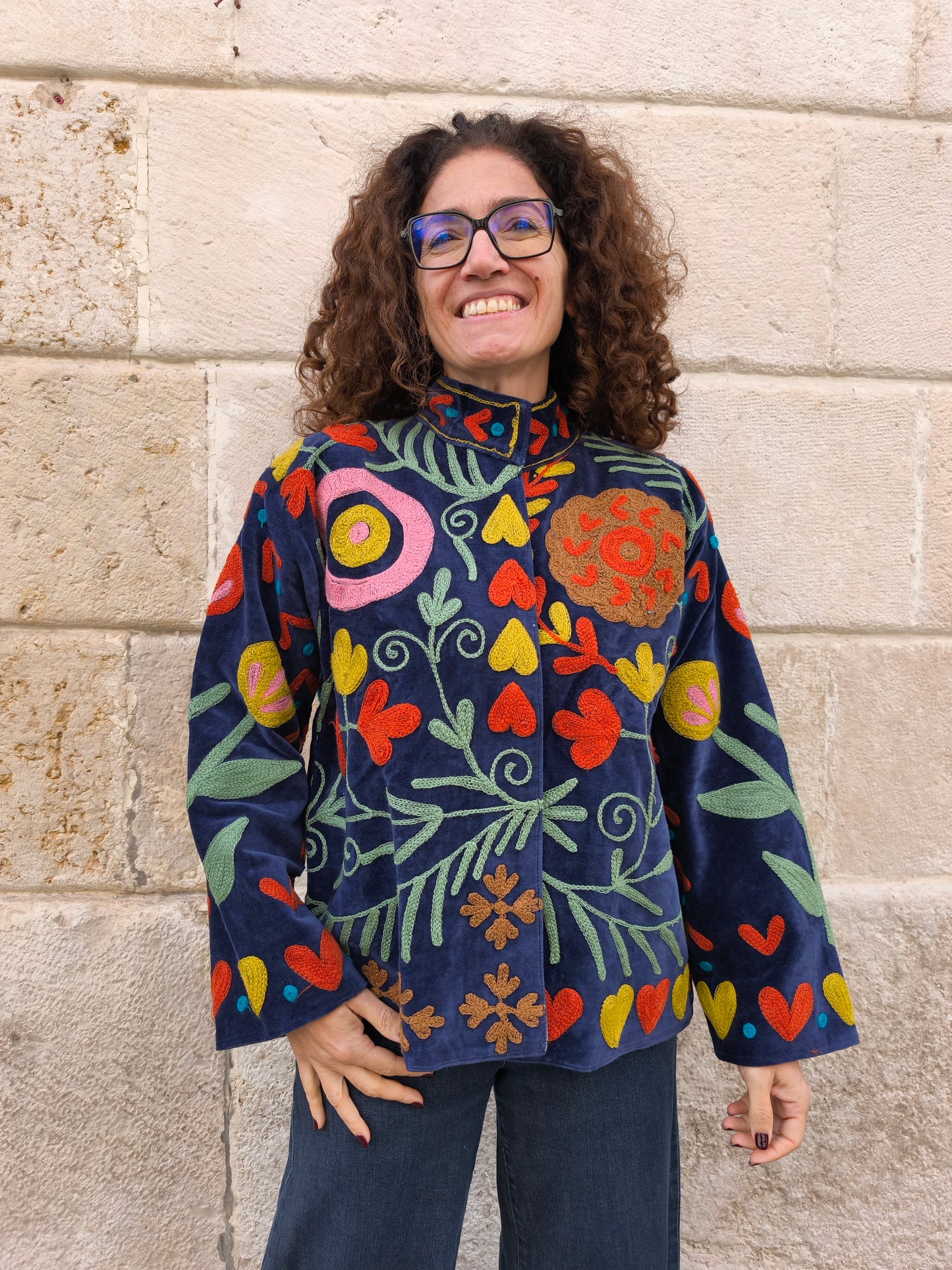 Suzani India Velvet Jacket 22