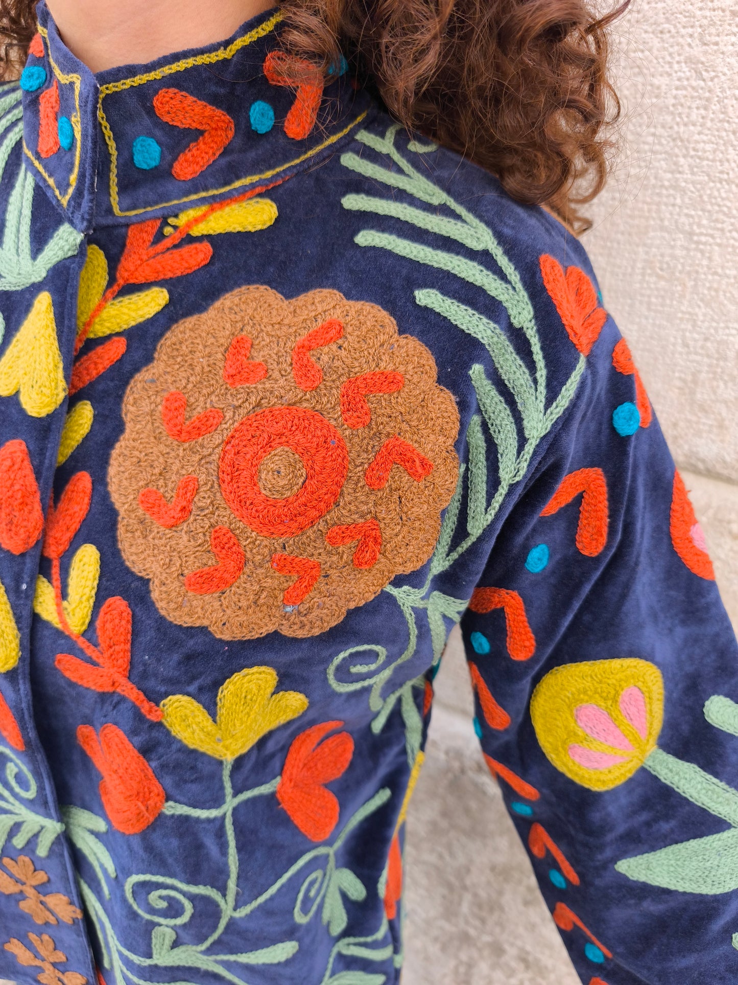 Suzani India Velvet Jacket 22