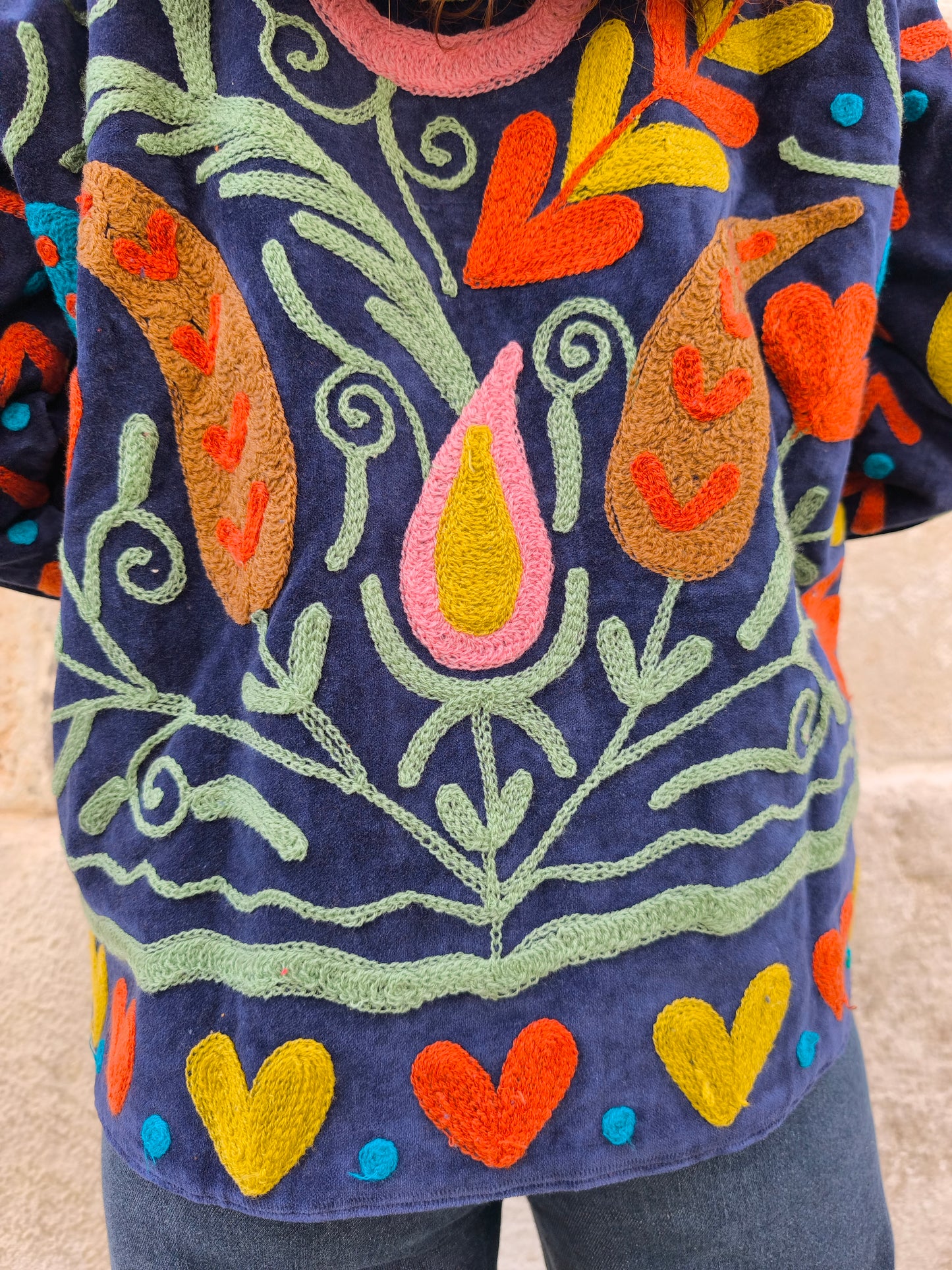 Suzani India Velvet Jacket 22