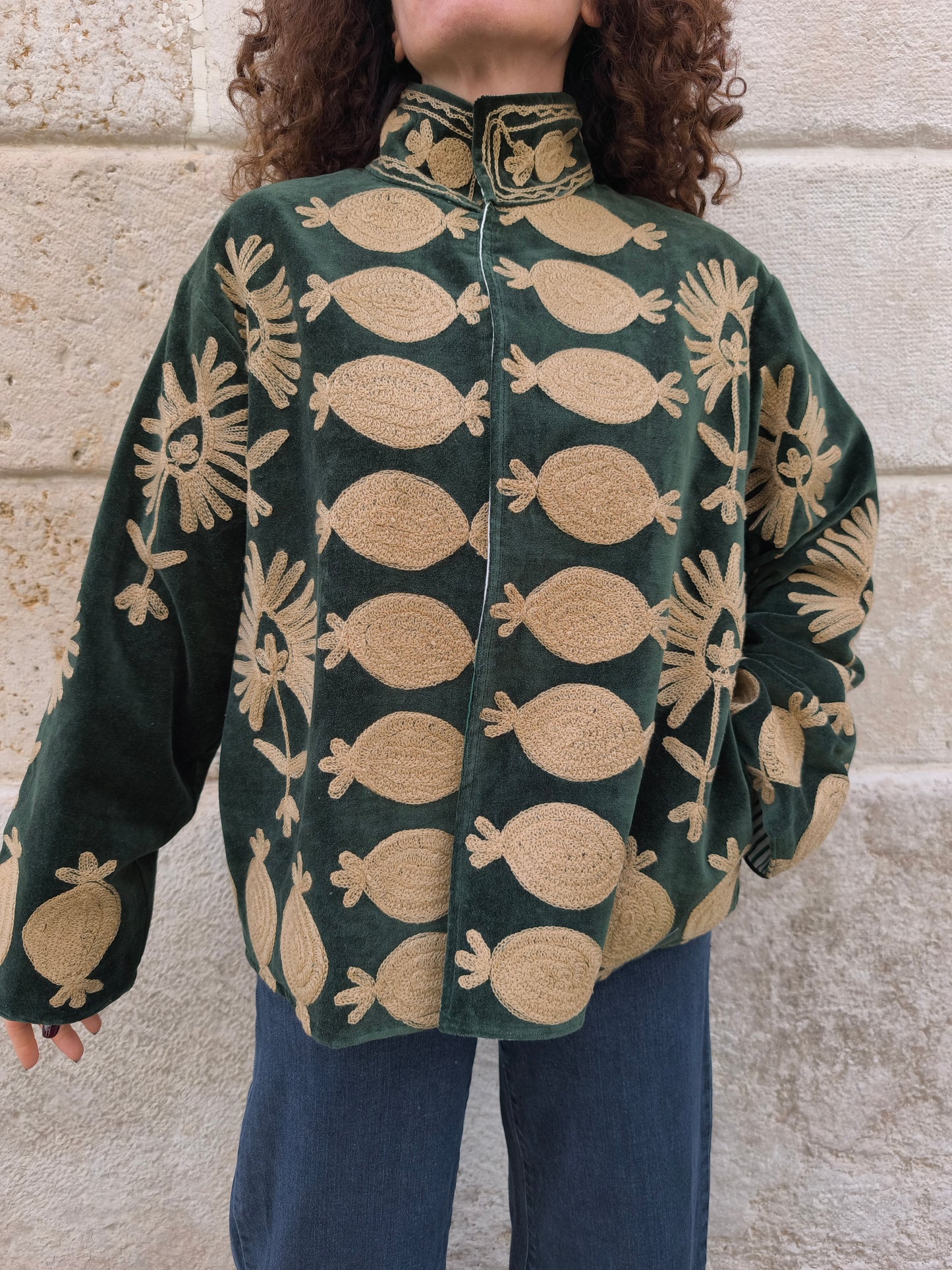 Suzani India Velvet Jacket 23