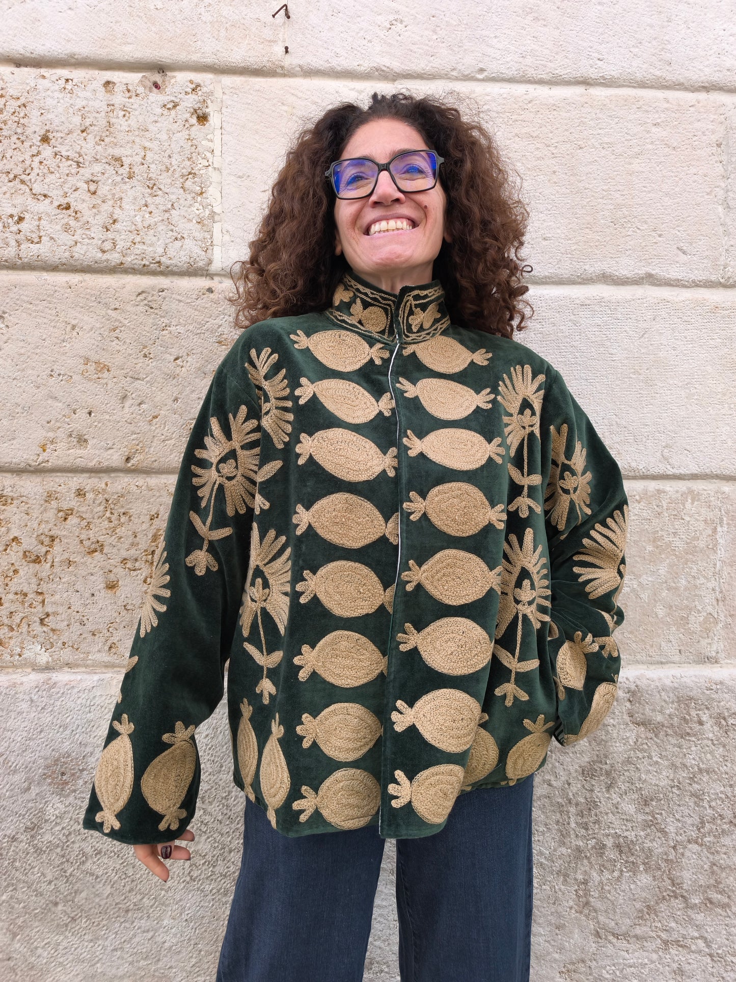 Suzani India Velvet Jacket 23