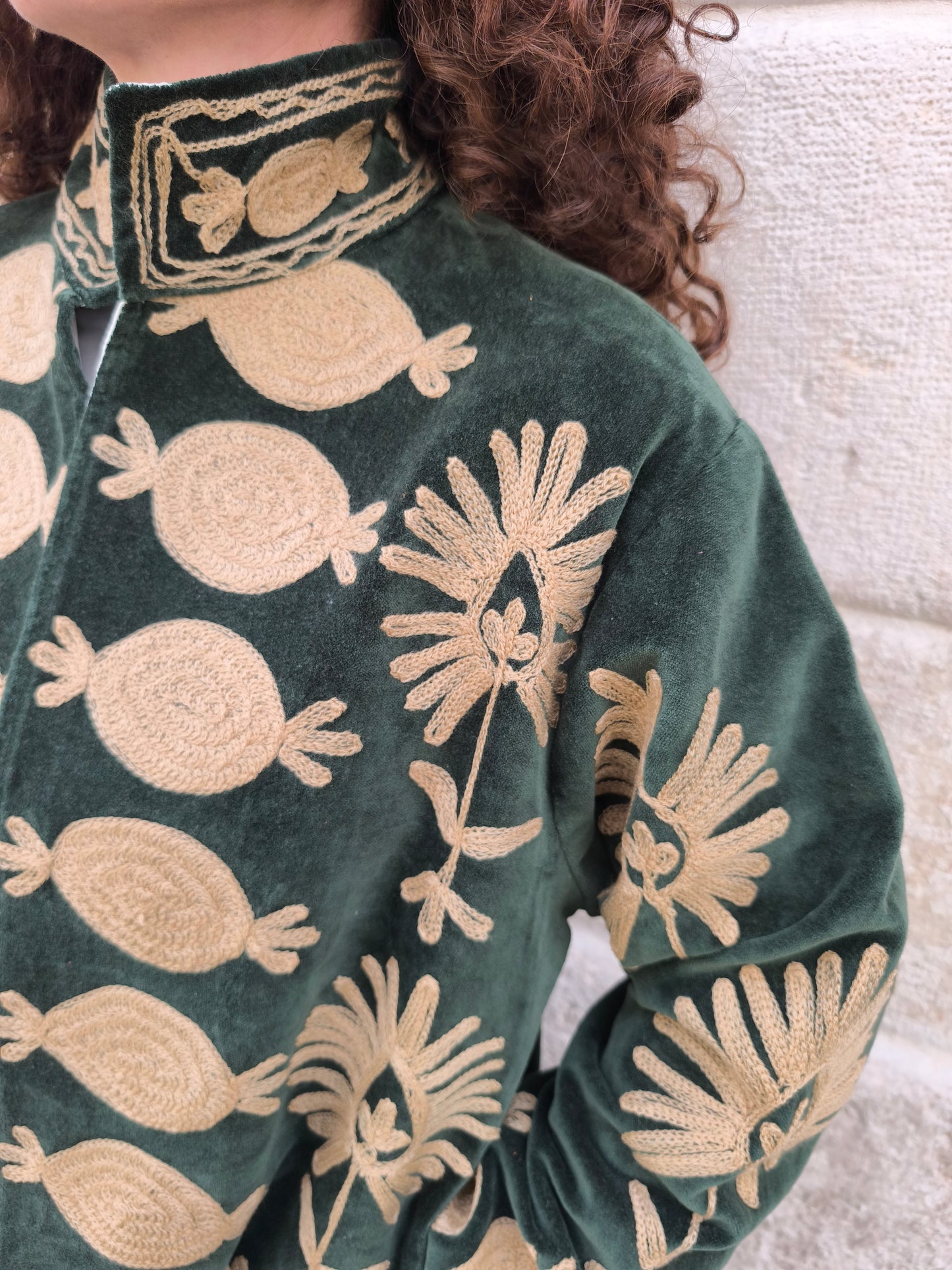 Suzani India Velvet Jacket 23