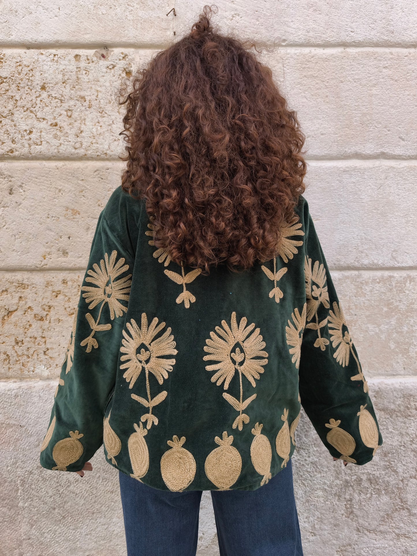 Suzani India Velvet Jacket 23