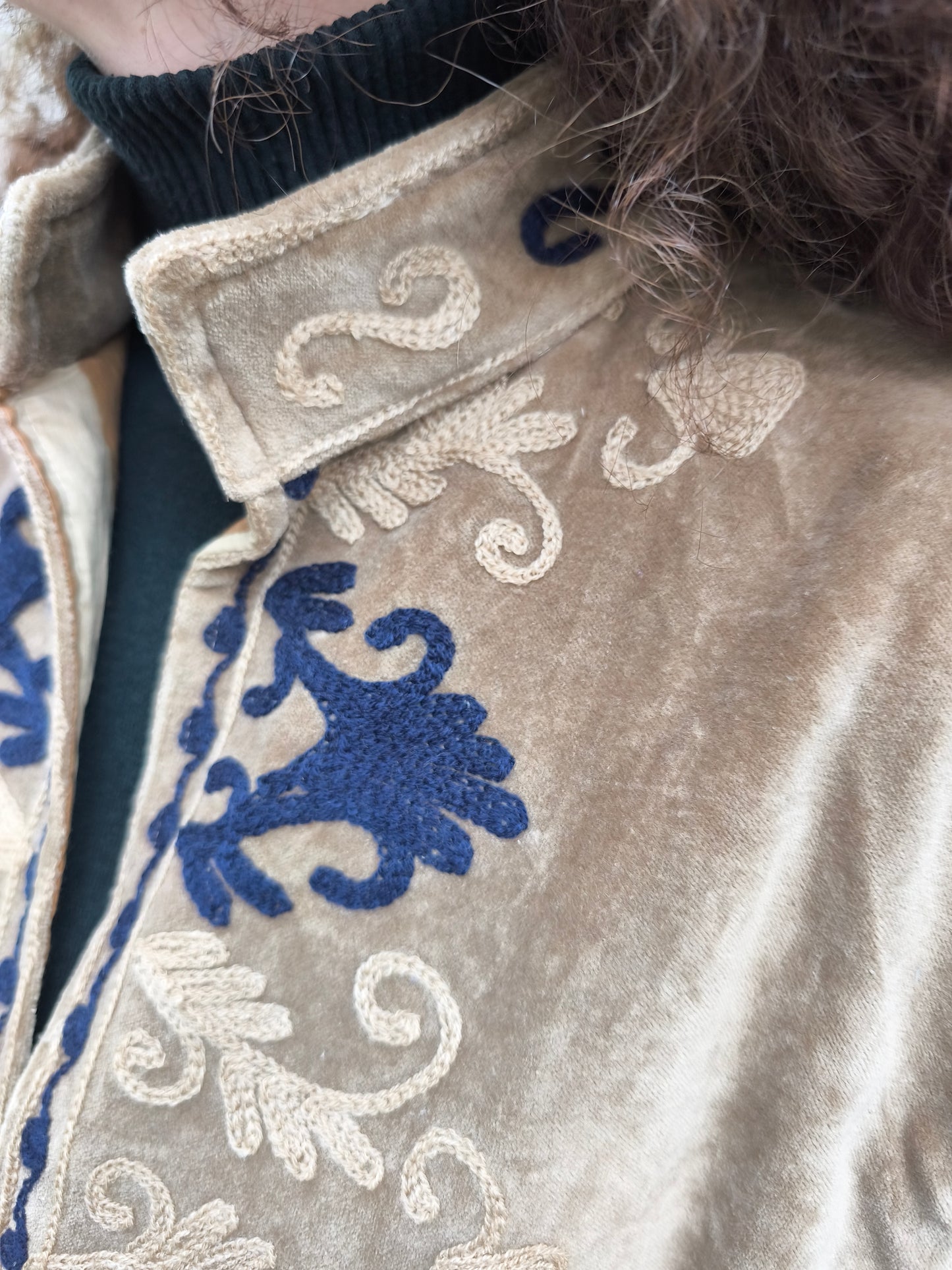 Giacca Velluto Suzani India 5S