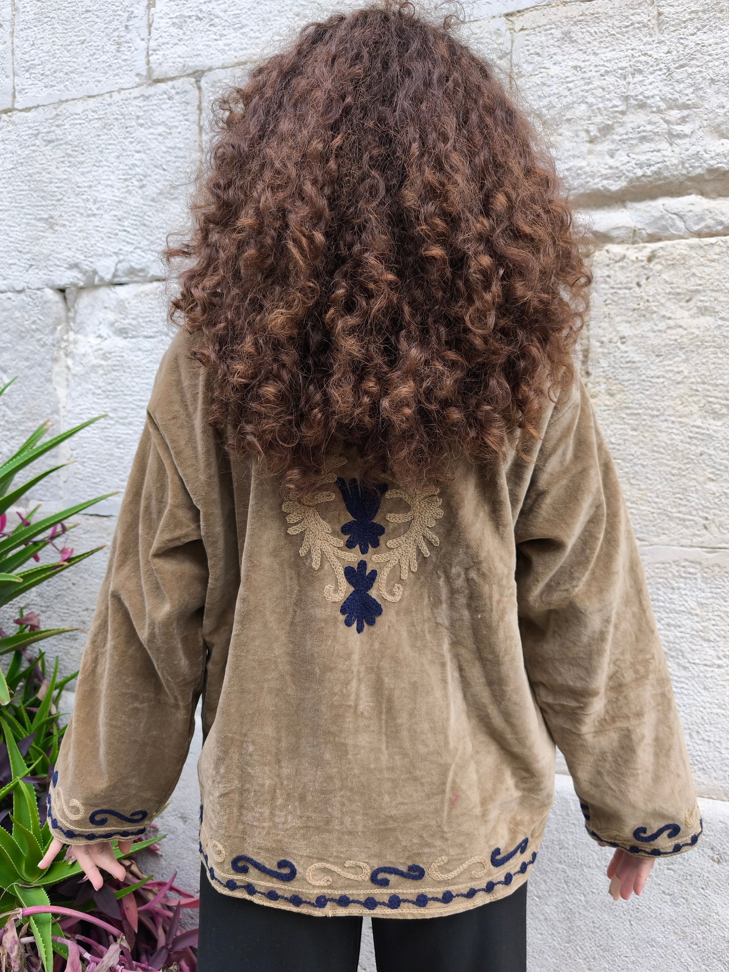 Giacca Velluto Suzani India 5S