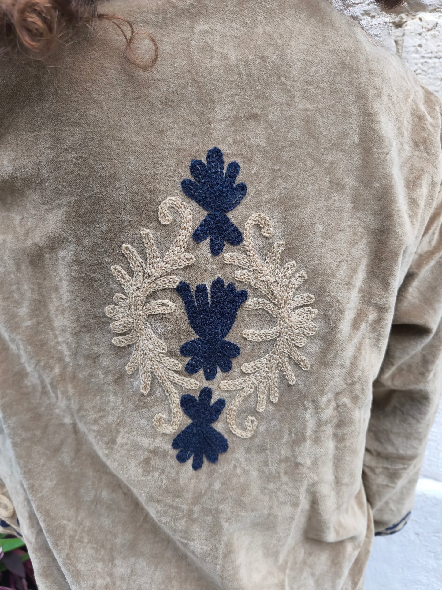 Giacca Velluto Suzani India 5S