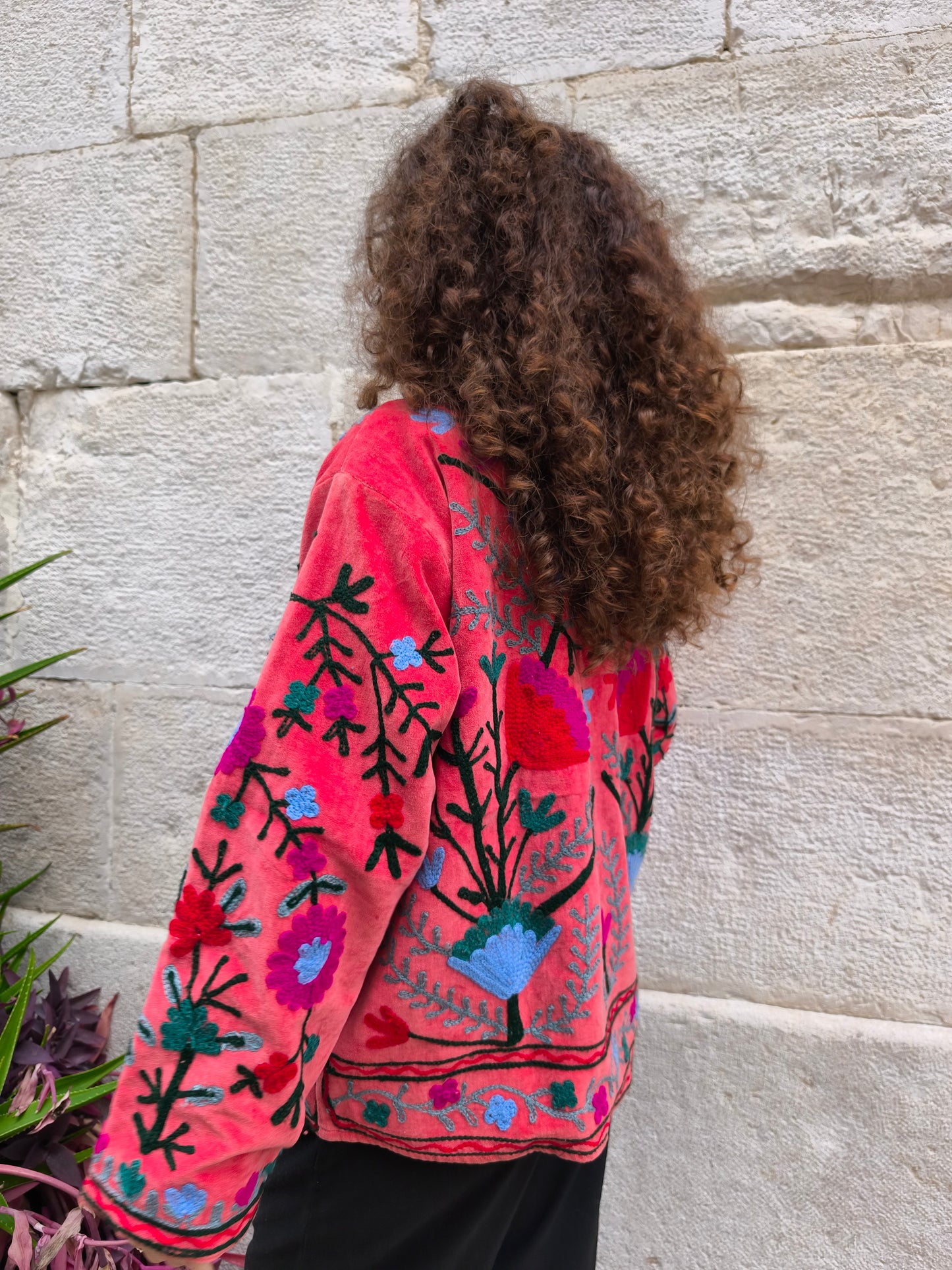 Giacca Velluto Suzani India 6S