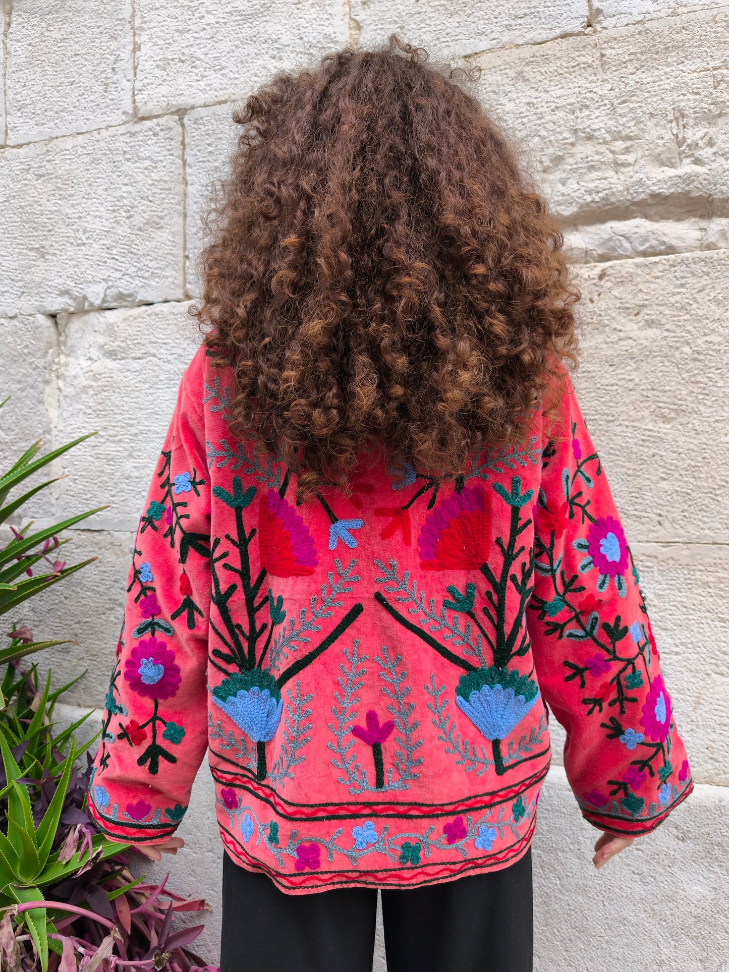 Giacca Velluto Suzani India 6S