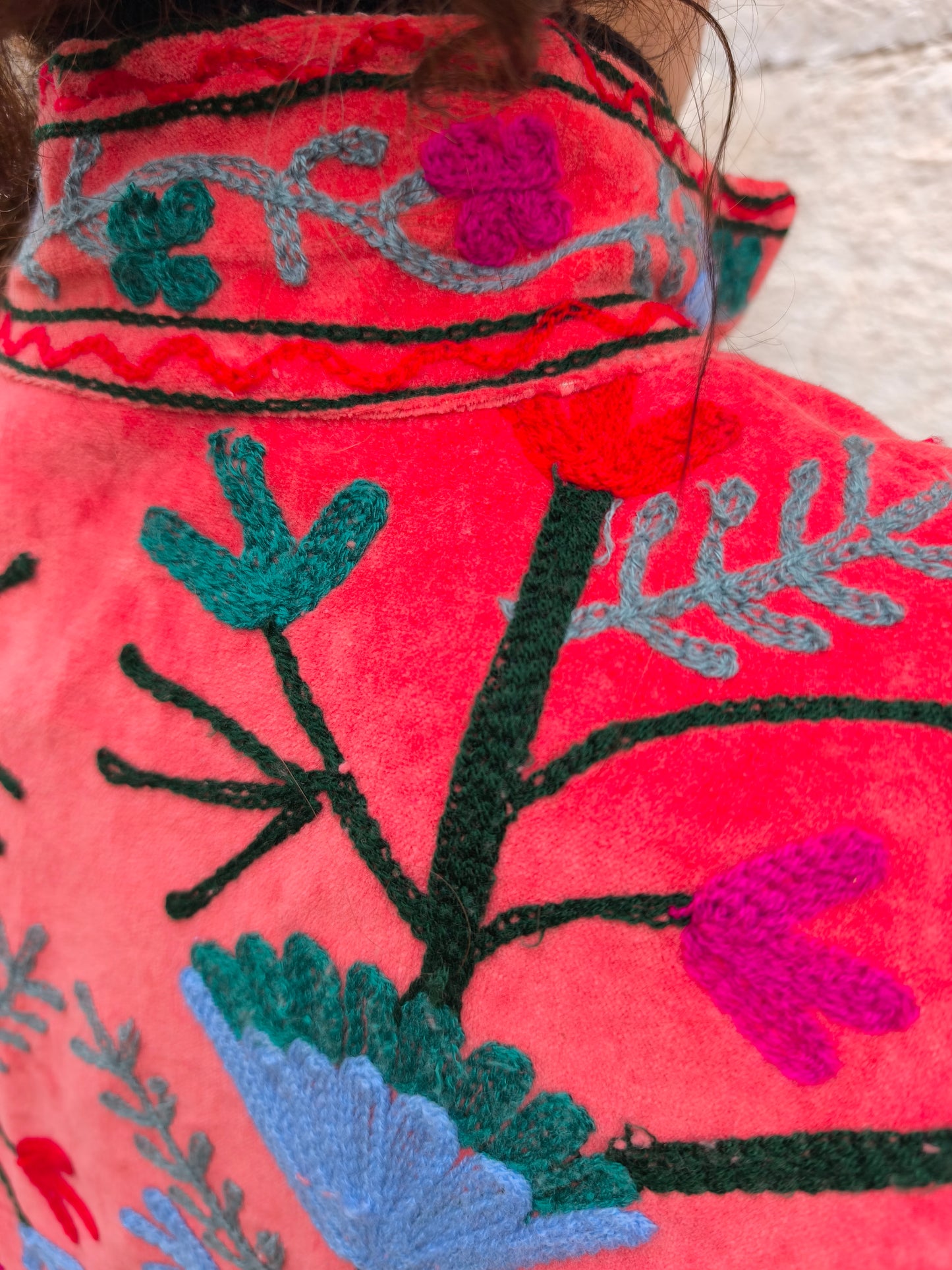 Giacca Velluto Suzani India 6S