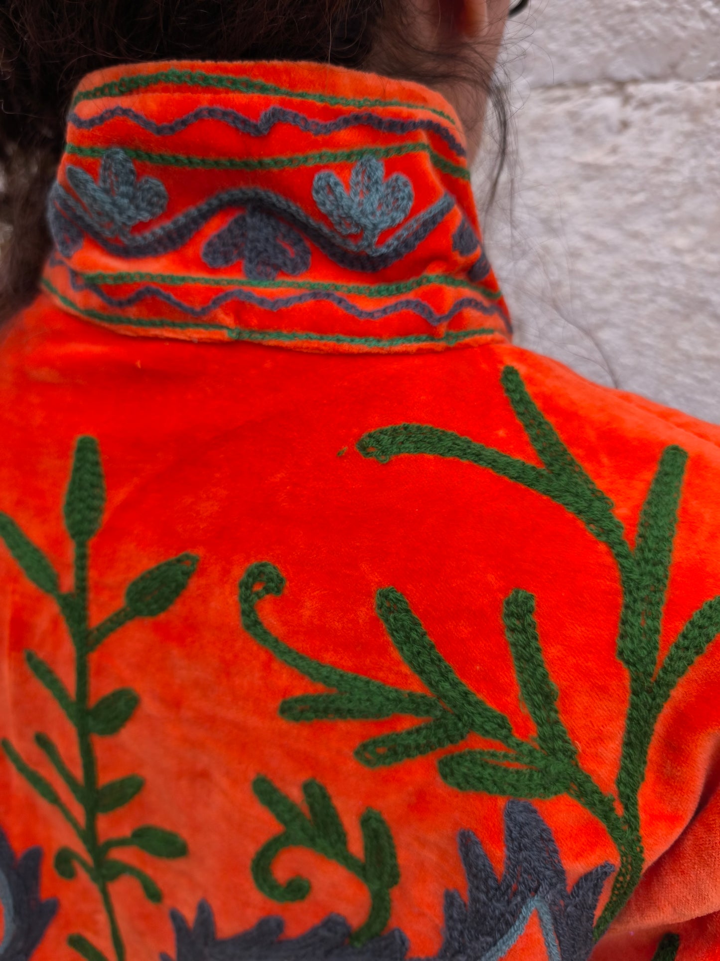 Giacca Velluto Suzani India 10S