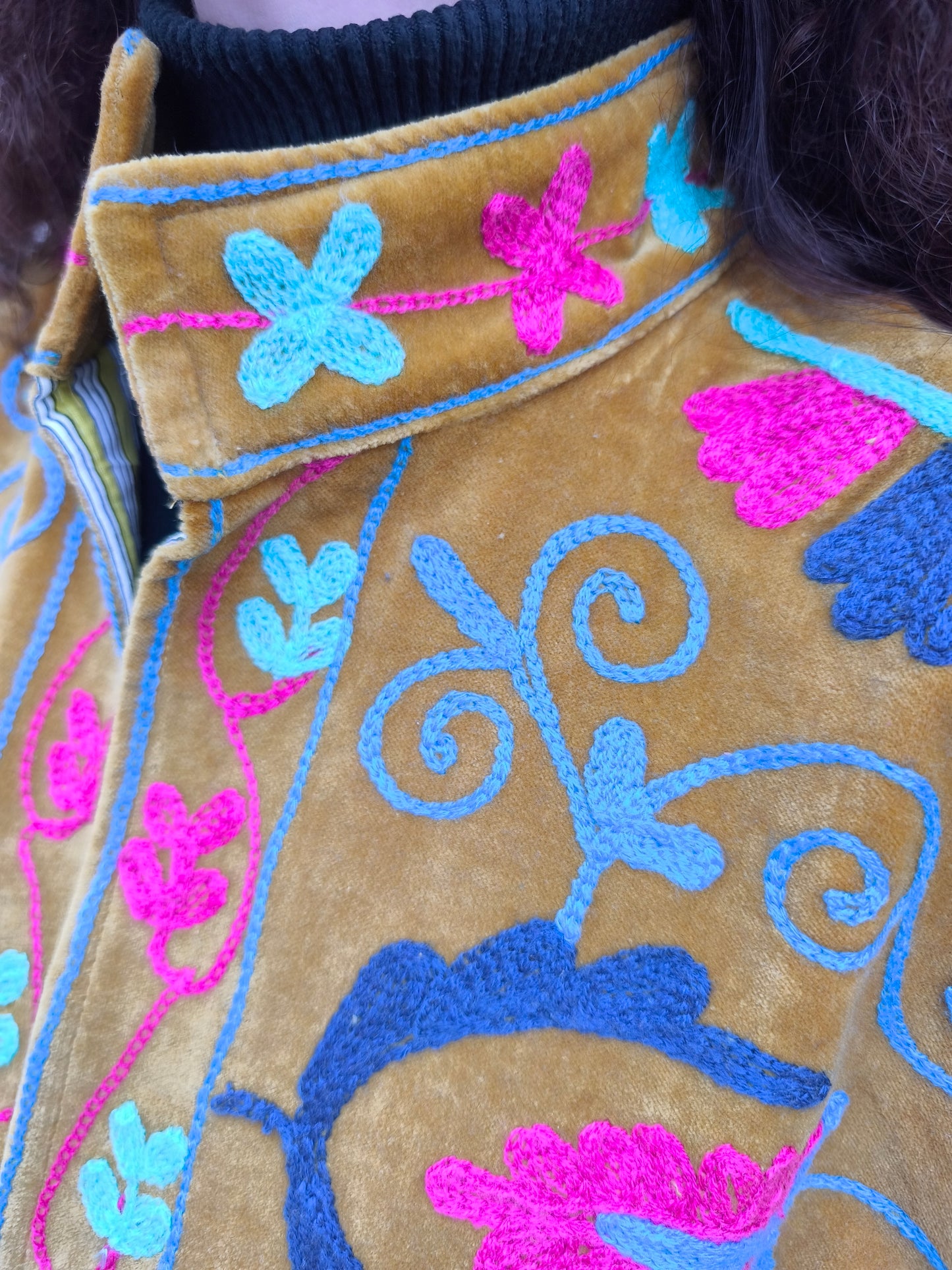 Giacca Velluto Suzani India 11S