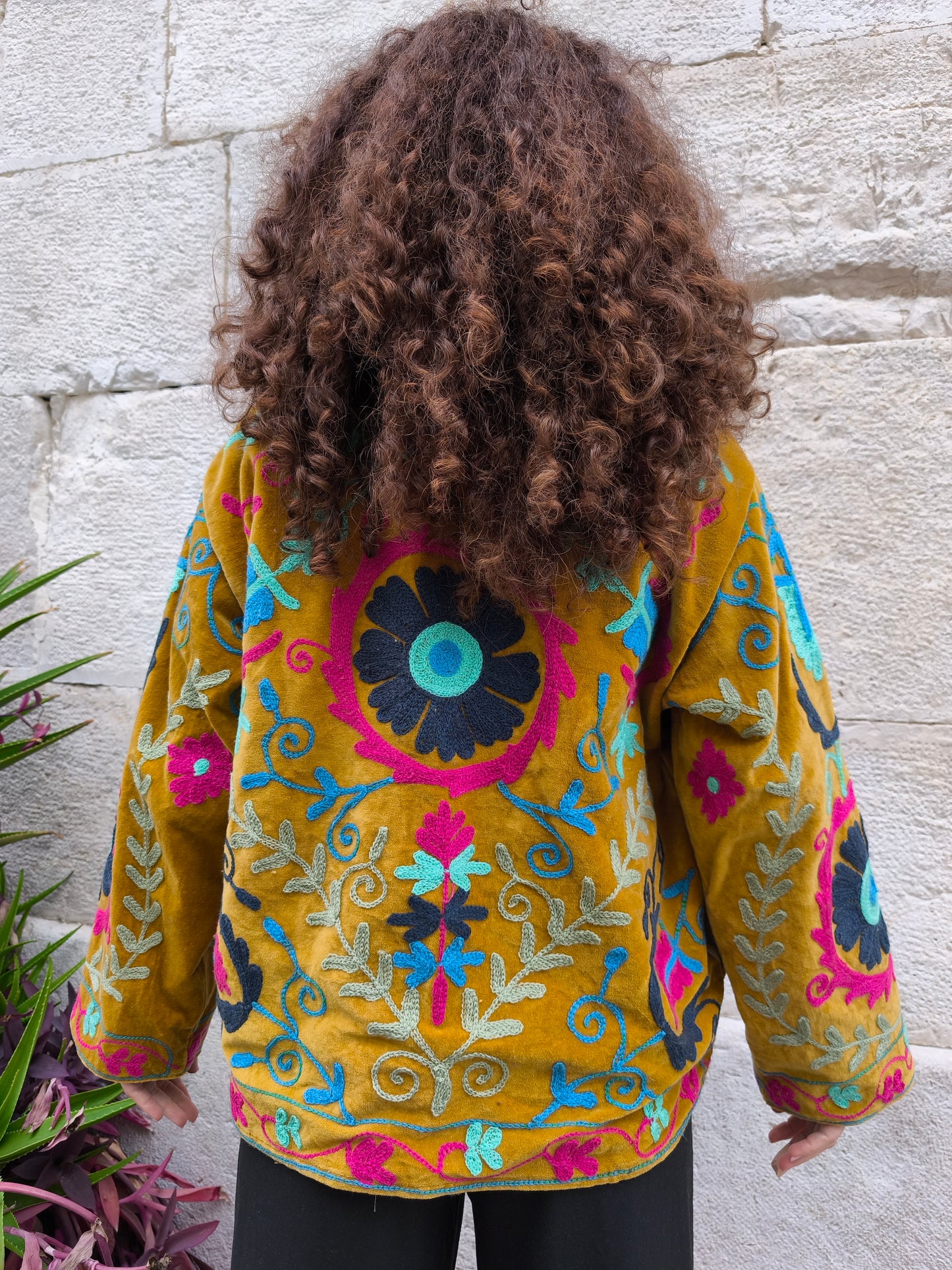 Giacca Velluto Suzani India 11S
