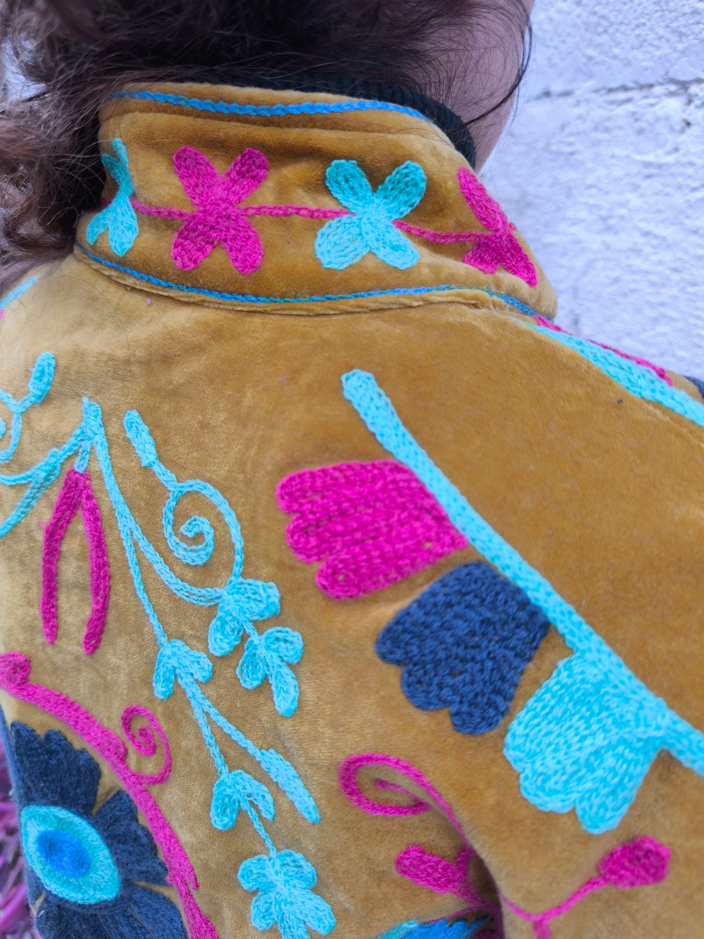 Giacca Velluto Suzani India 11S