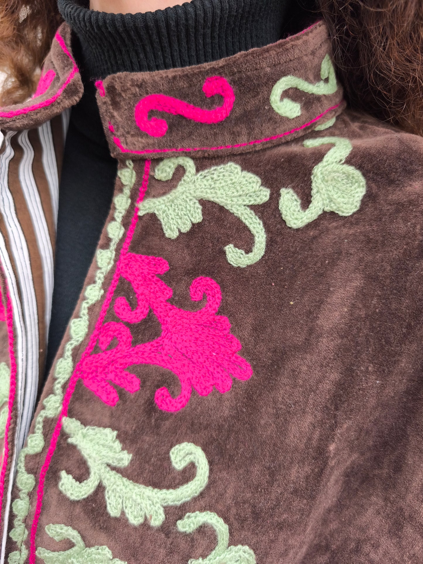 Giacca Velluto Suzani India 12S