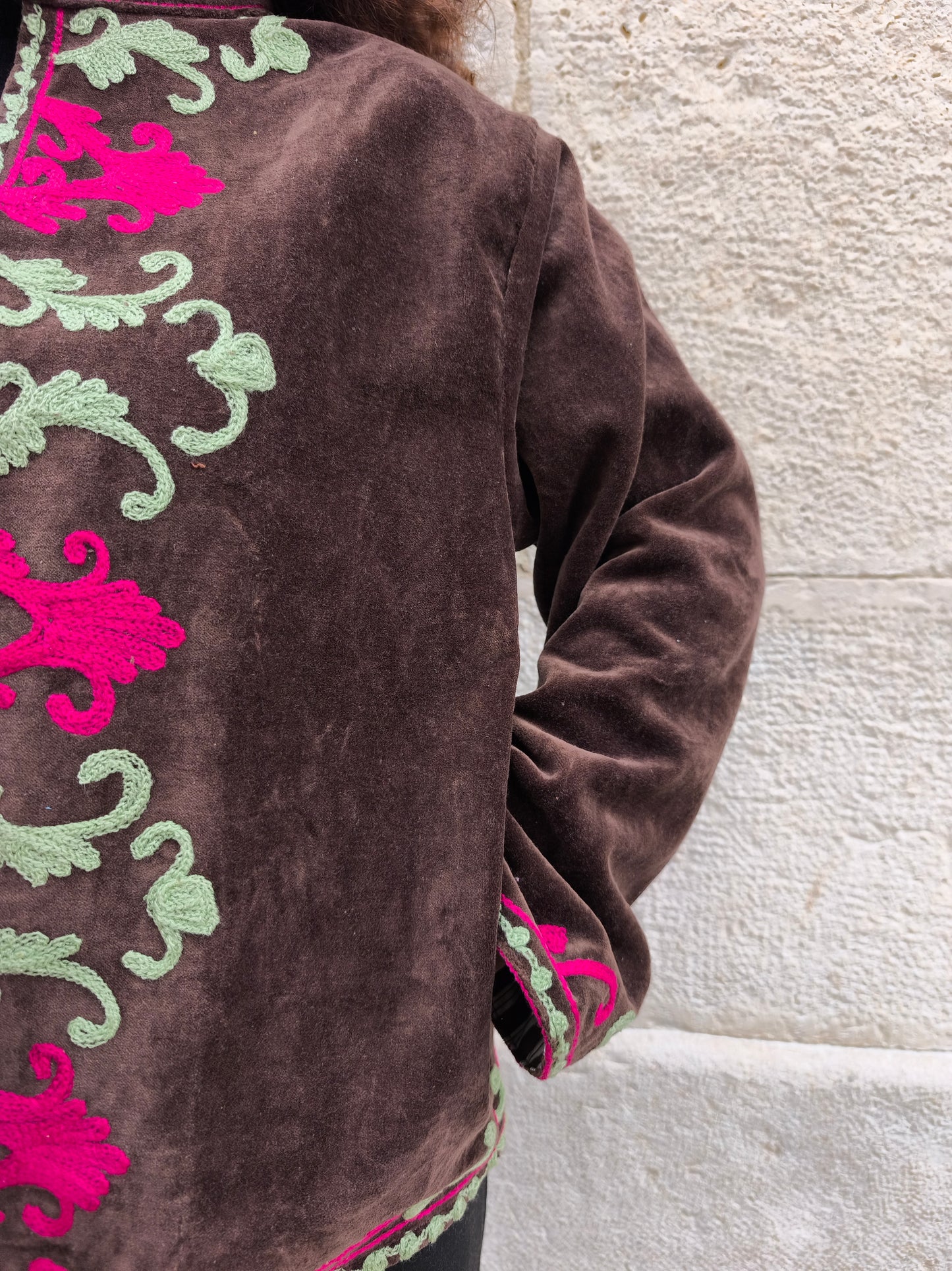 Giacca Velluto Suzani India 12S