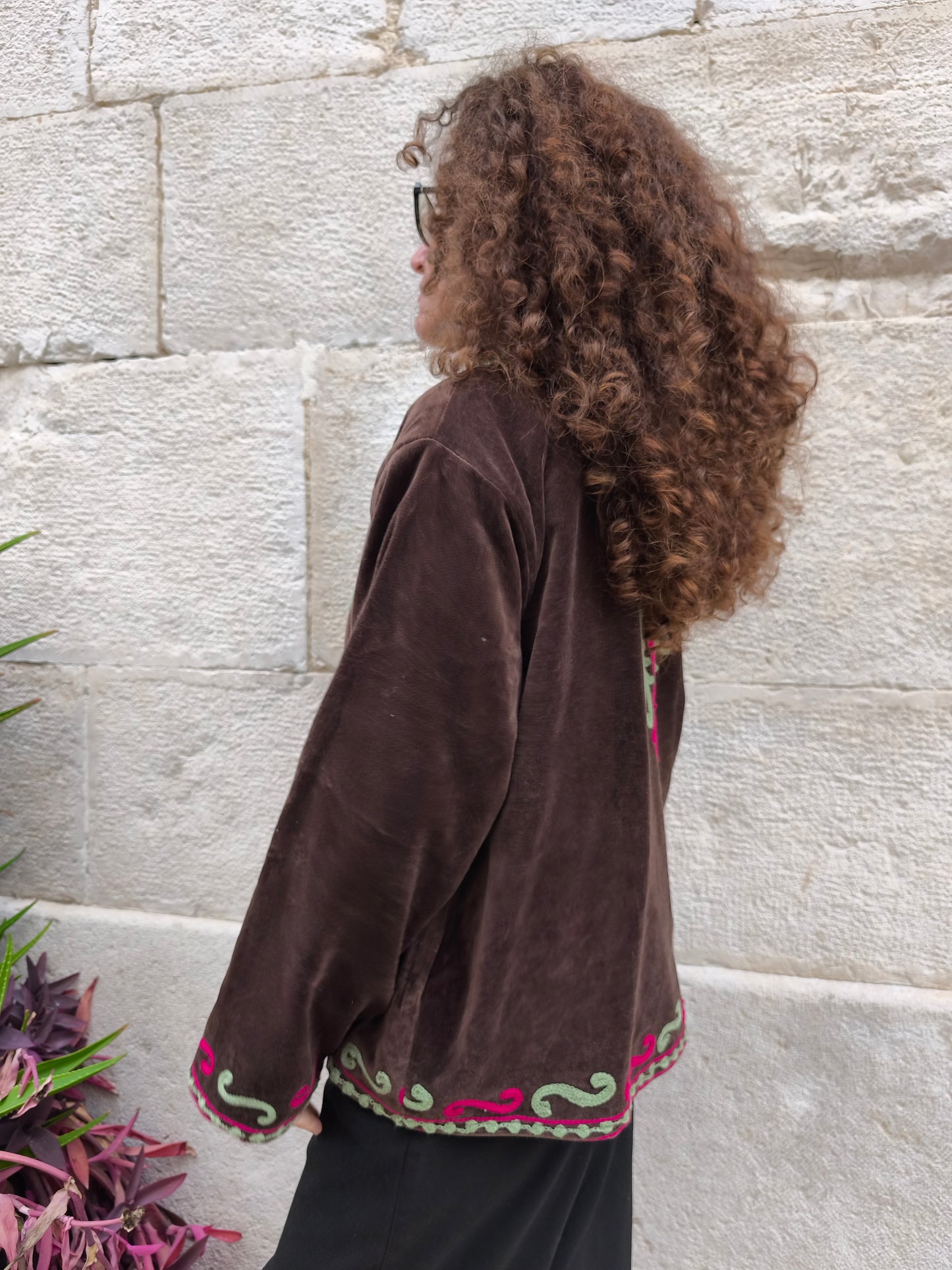 Giacca Velluto Suzani India 12S