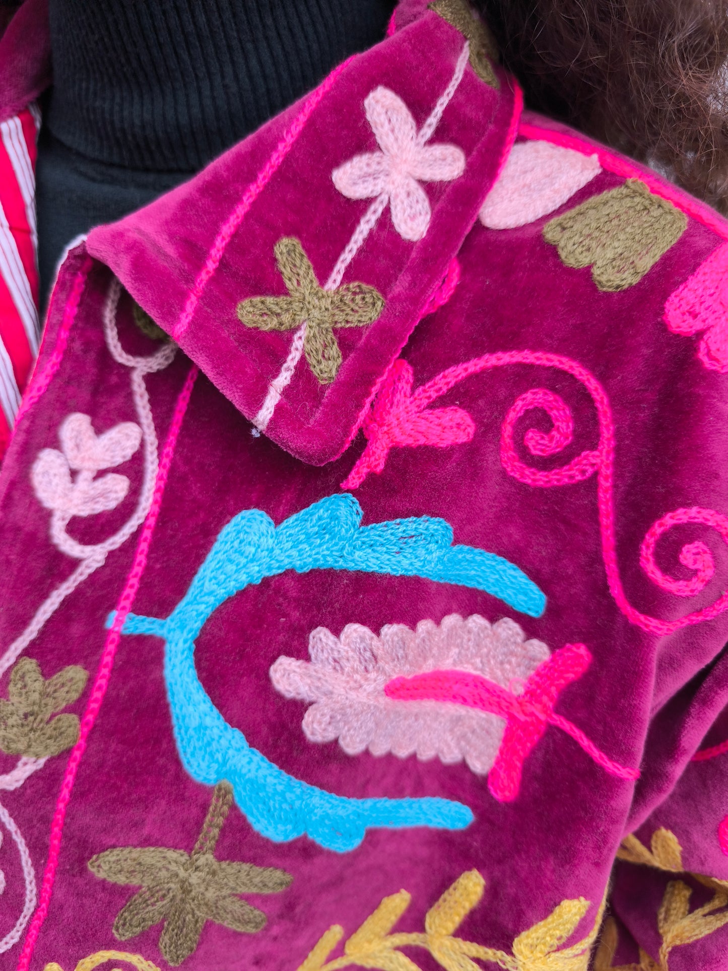 Giacca Velluto Suzani India 13S