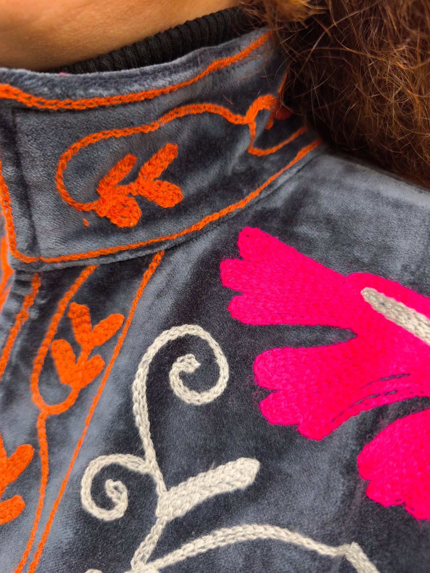 Giacca Velluto Suzani India 14S