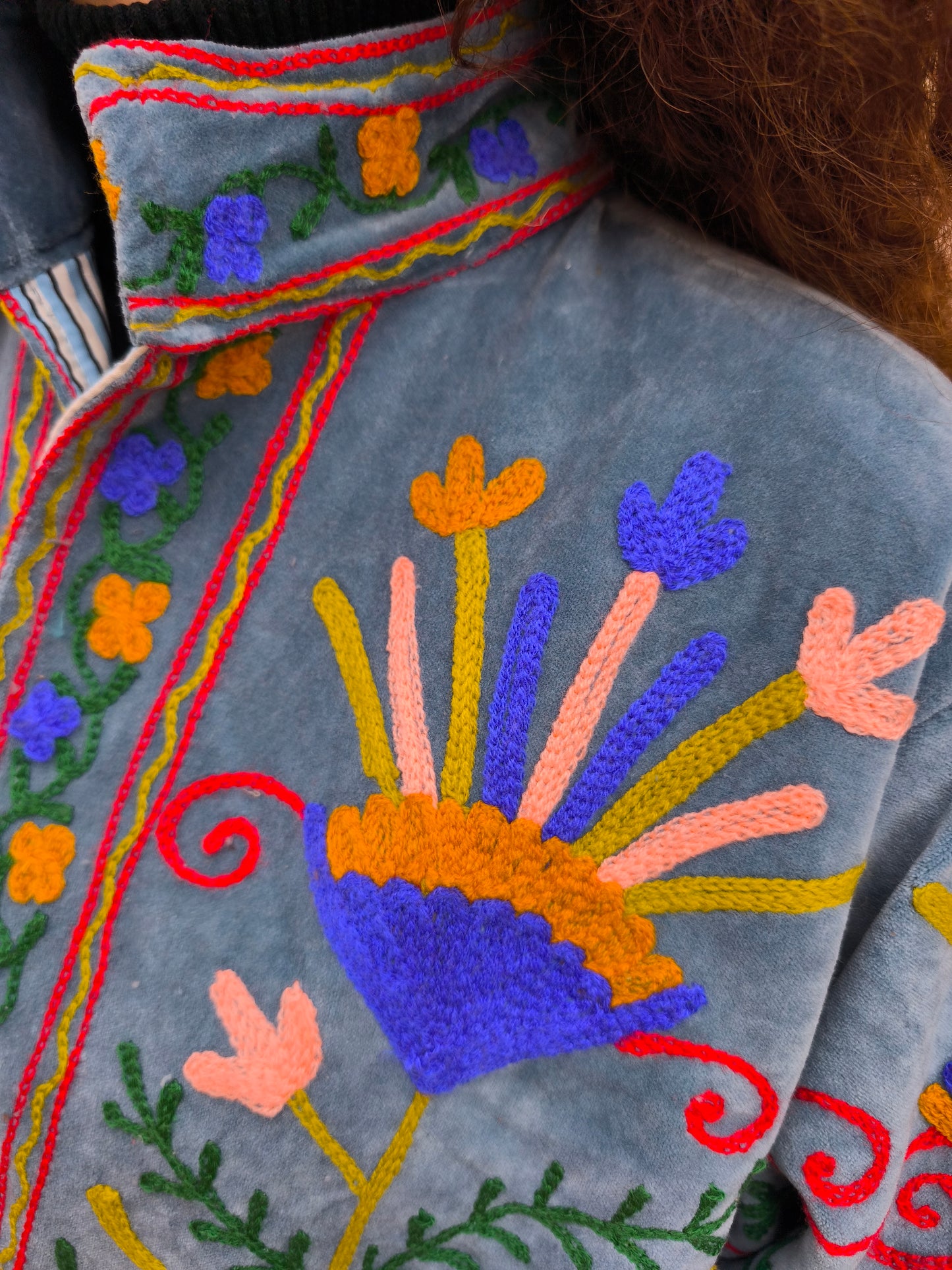 Giacca Velluto Suzani India 15S