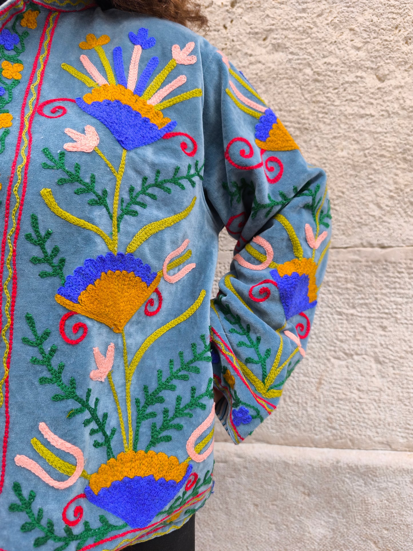 Giacca Velluto Suzani India 15S