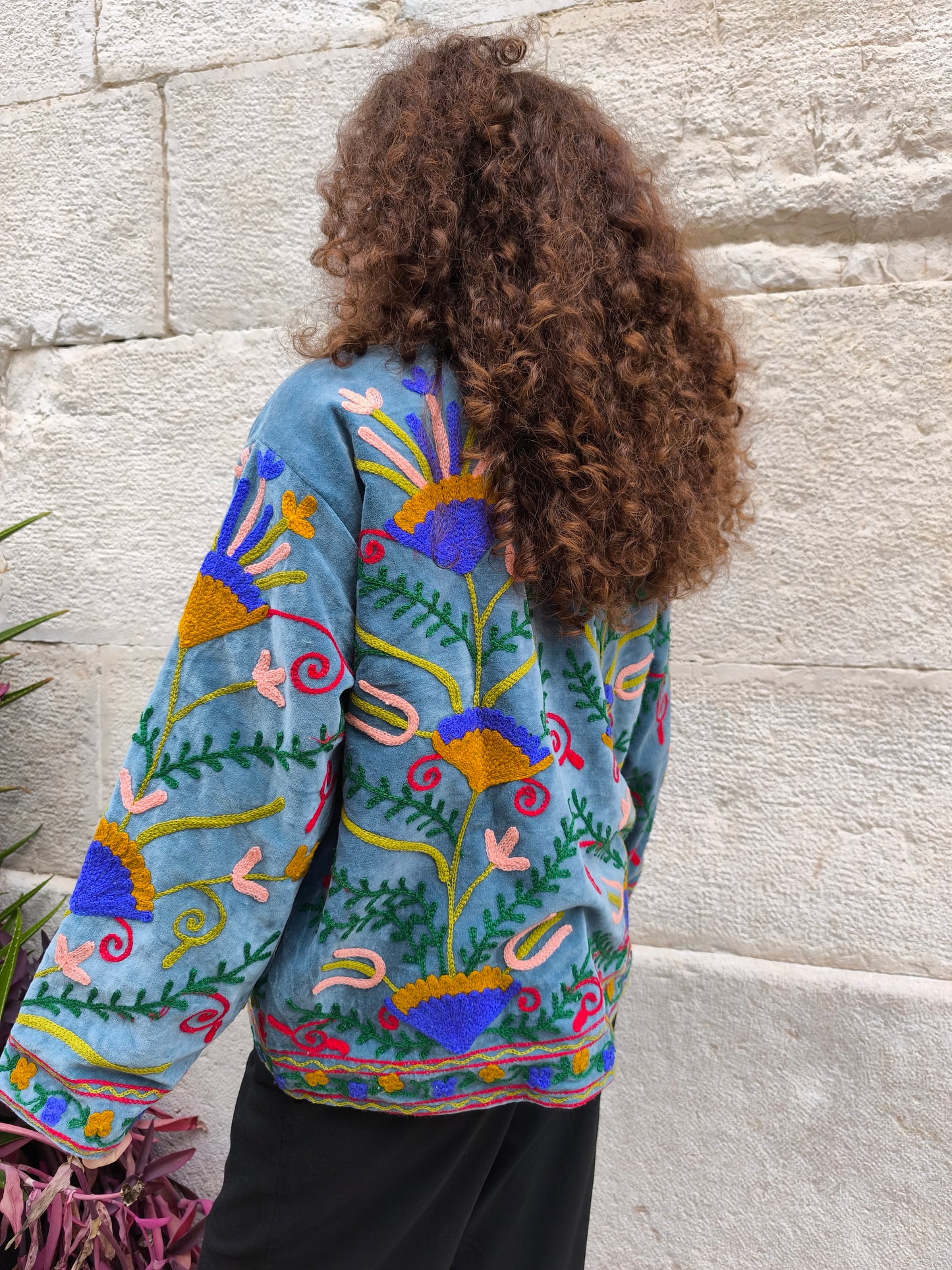 Giacca Velluto Suzani India 15S