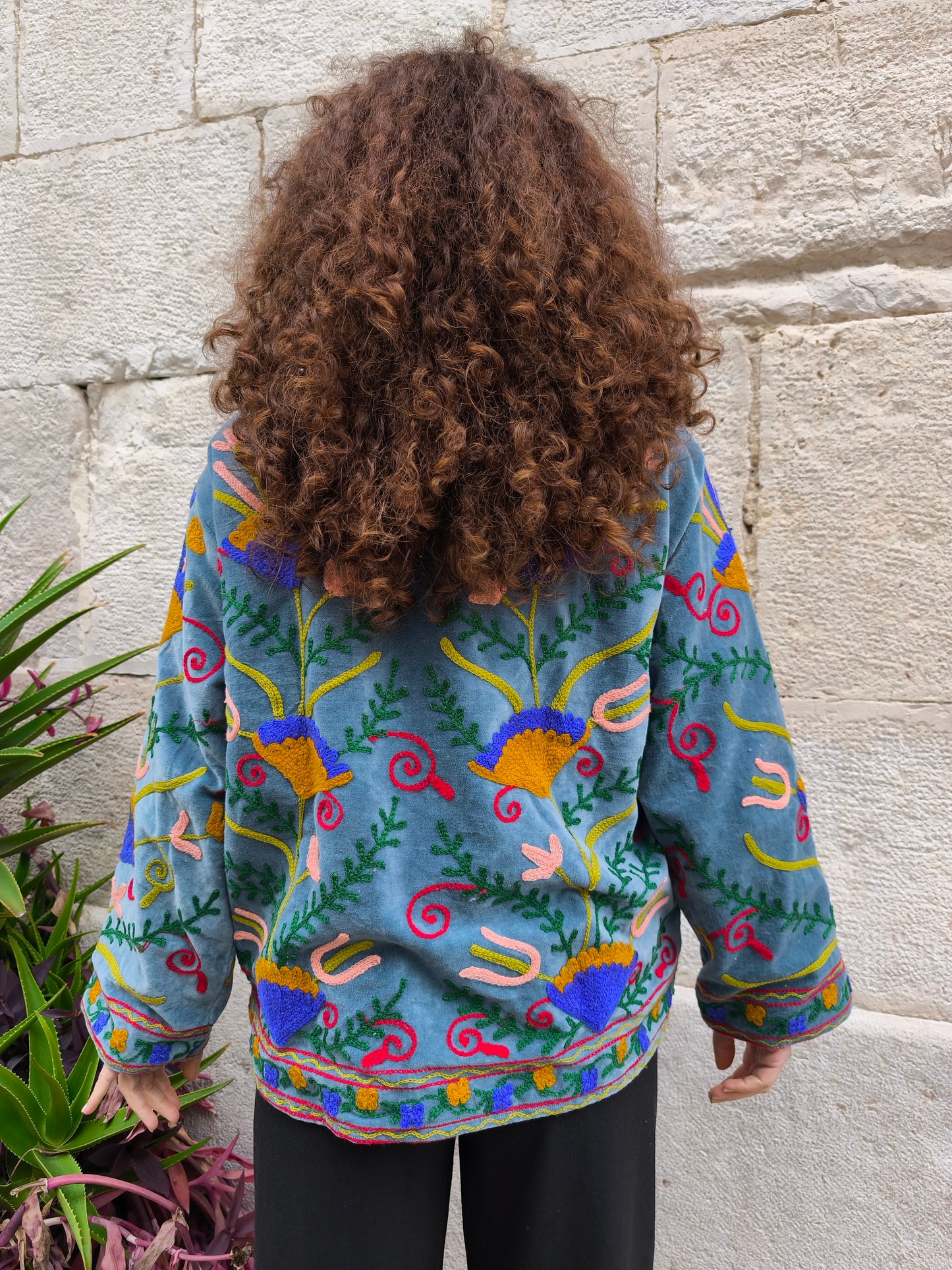 Giacca Velluto Suzani India 15S