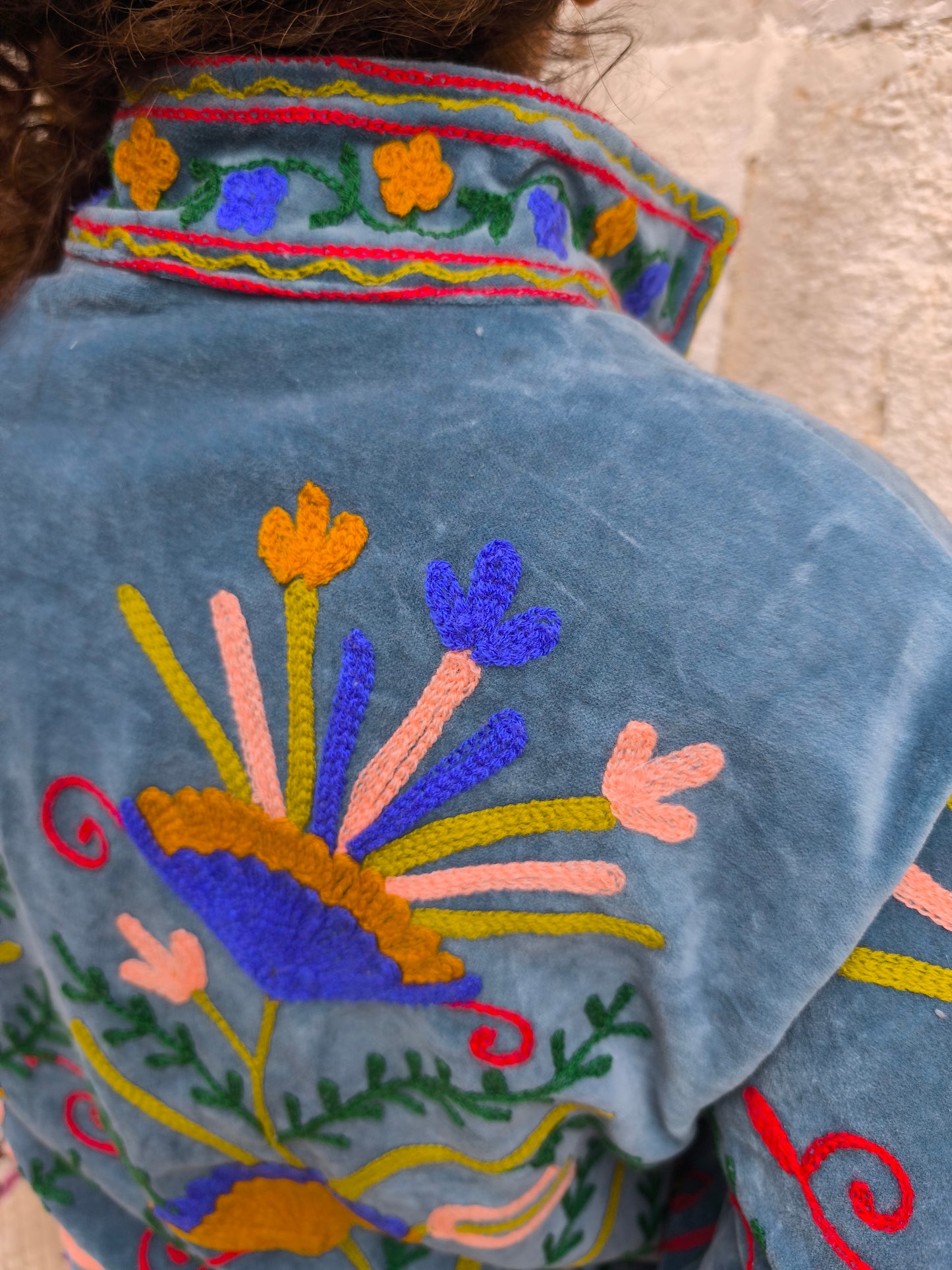 Giacca Velluto Suzani India 15S