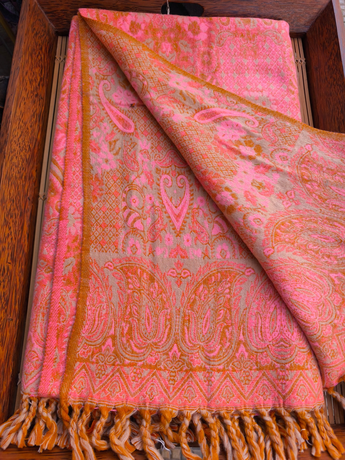 Scialle sciarpa stola Pashmina coperta lana di Yak calda Tibet 5B